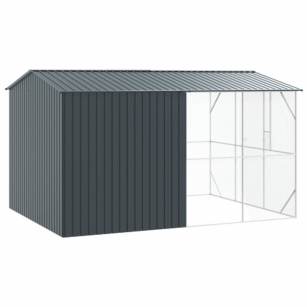 Kavez za ptice Antracit 430 x 310 x 247 cm Cinkani čelik