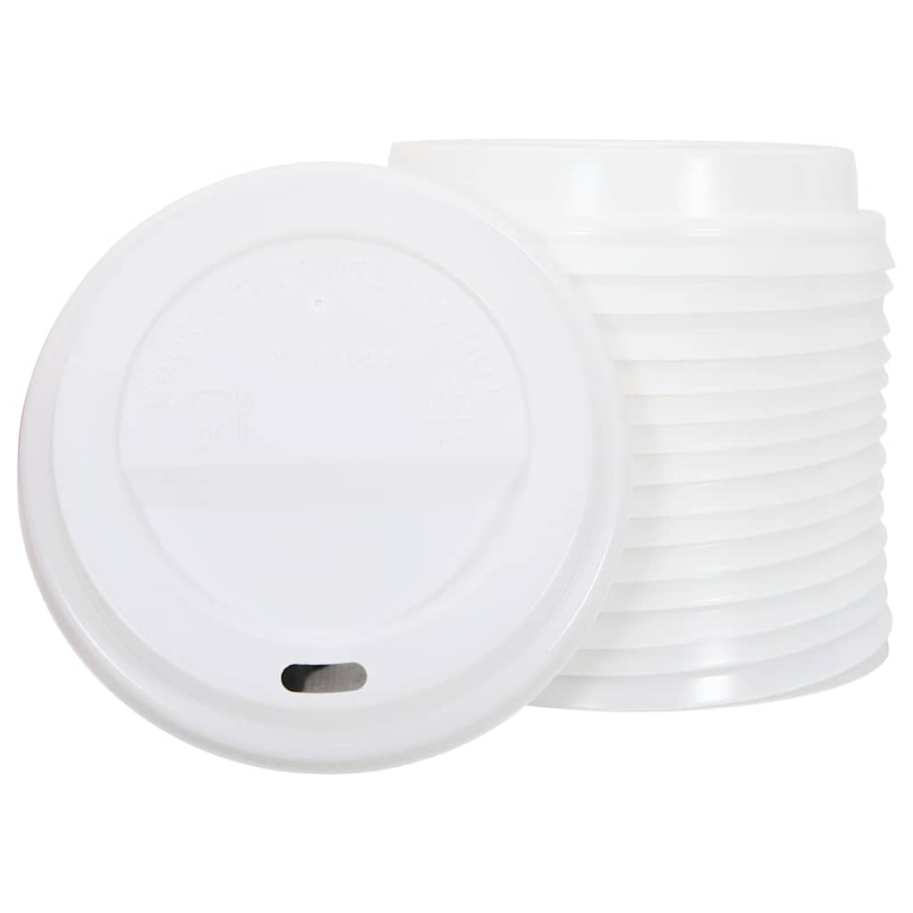 papirnate šalice za kavu s poklopcem 1000 kom 4 oz 100 ml