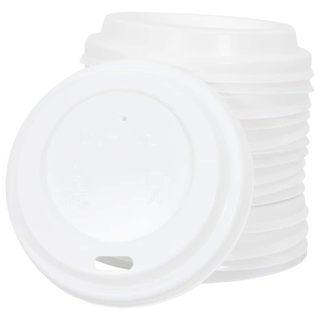 papirnate šalice za kavu s poklopcem 1000 kom 4 oz 100 ml