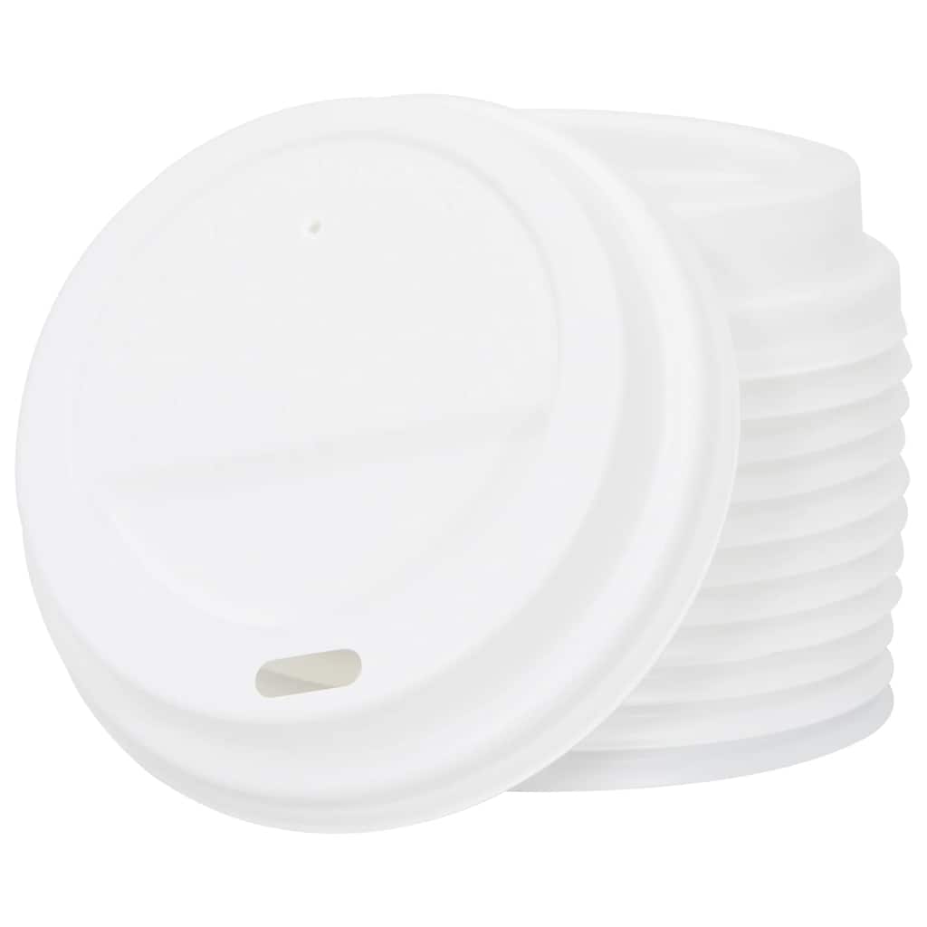 papirnate šalice za kavu s poklopcima 1000 kom 8 oz 200 ml