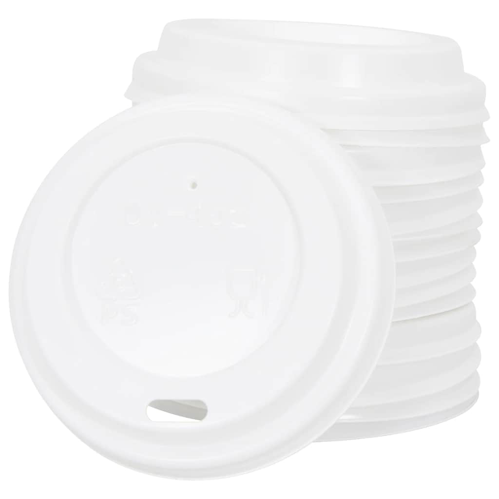 papirnate šalice za kavu s poklopcem 1000 kom 4 oz 100 ml
