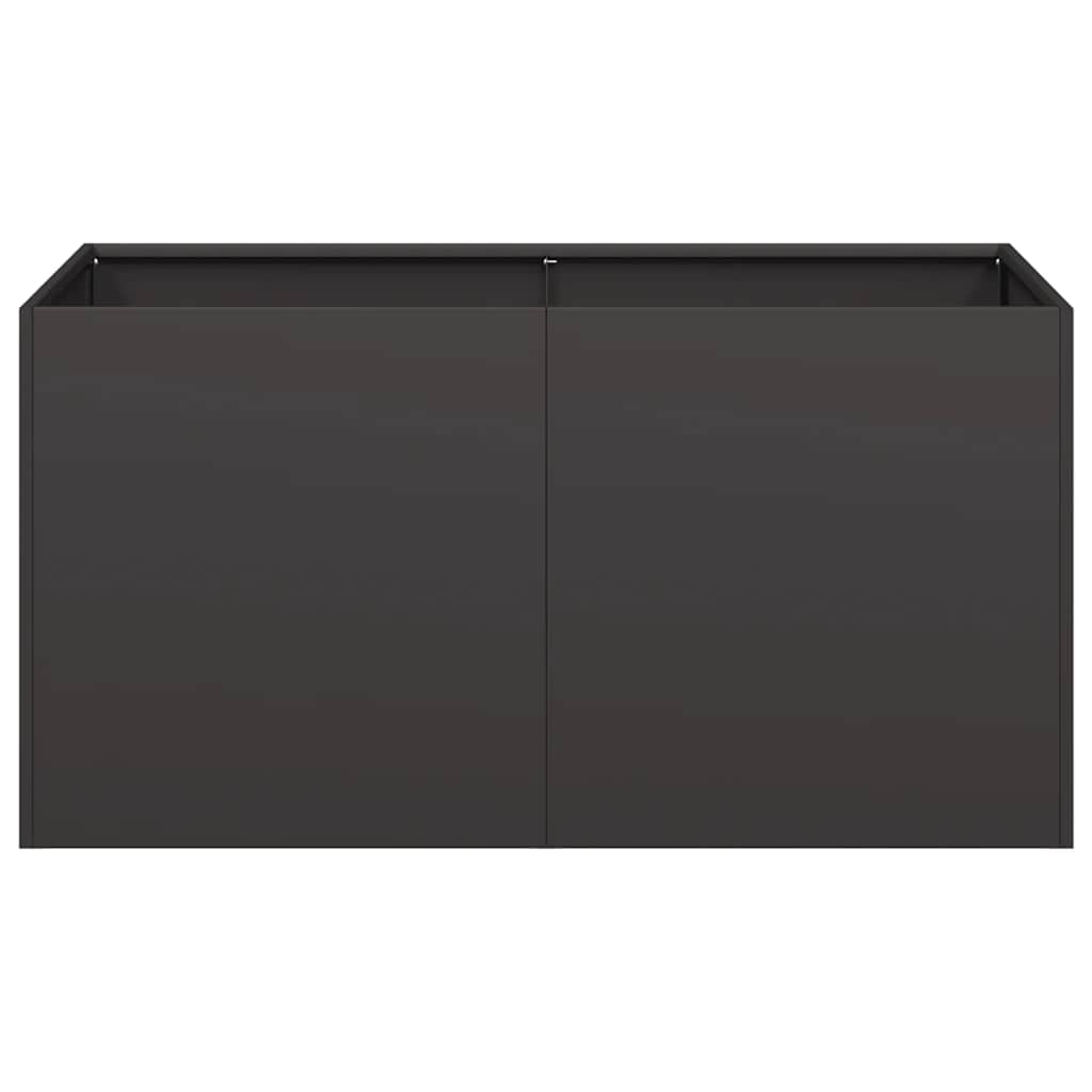 Sadilica crna 80x40x40 cm od hladno valjanog čelika