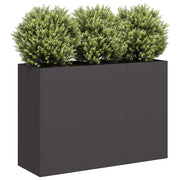 Sadilica crna 120x40x80 cm od hladno valjanog čelika