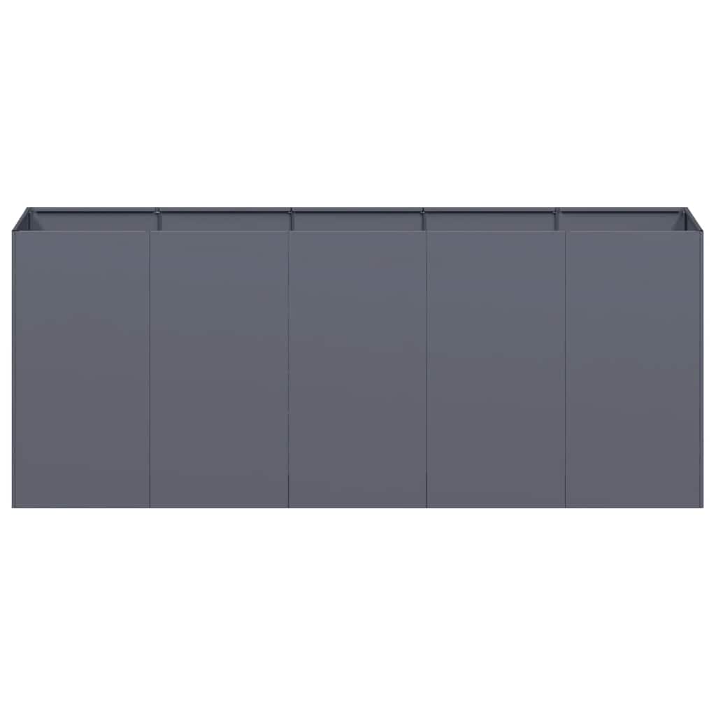 Sadilica antracit 200x40x80 cm od hladno valjanog čelika