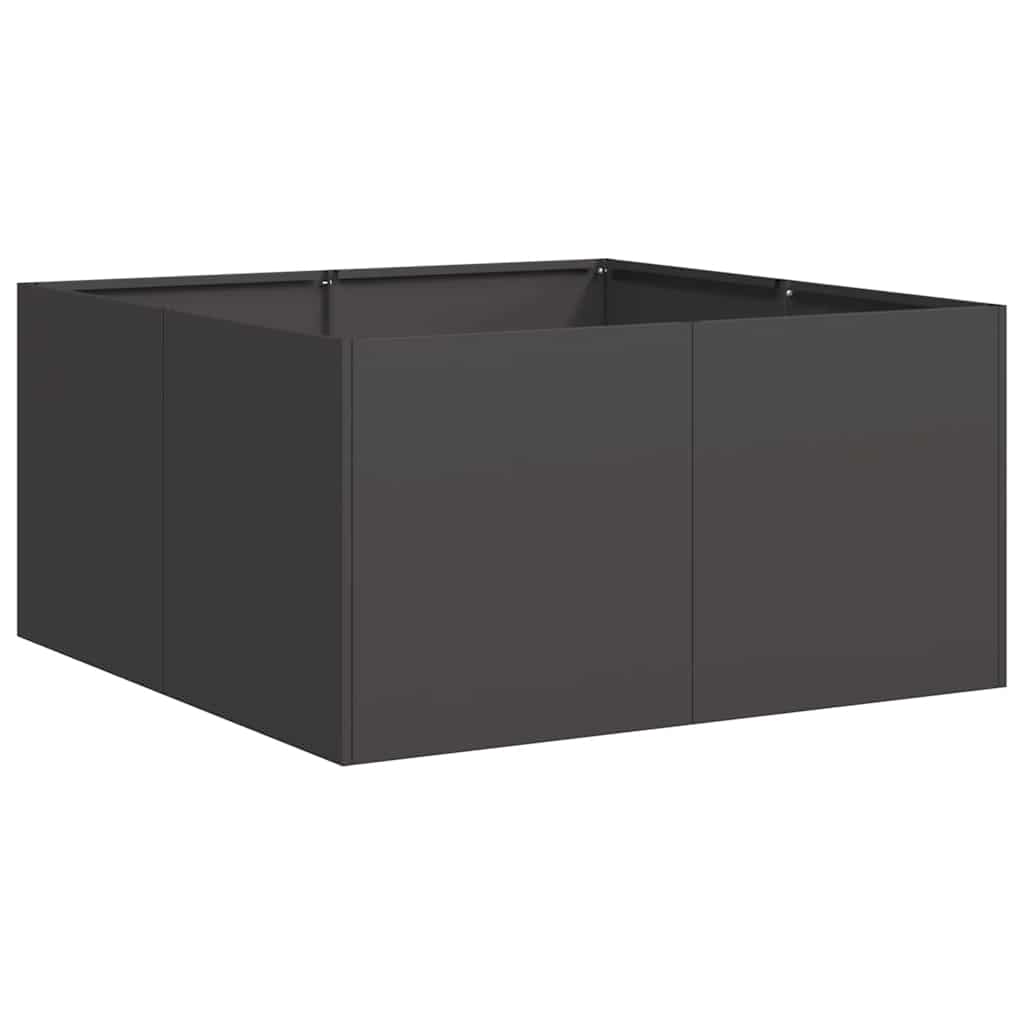 Sadilica crna 80x80x40 cm od hladno valjanog čelika