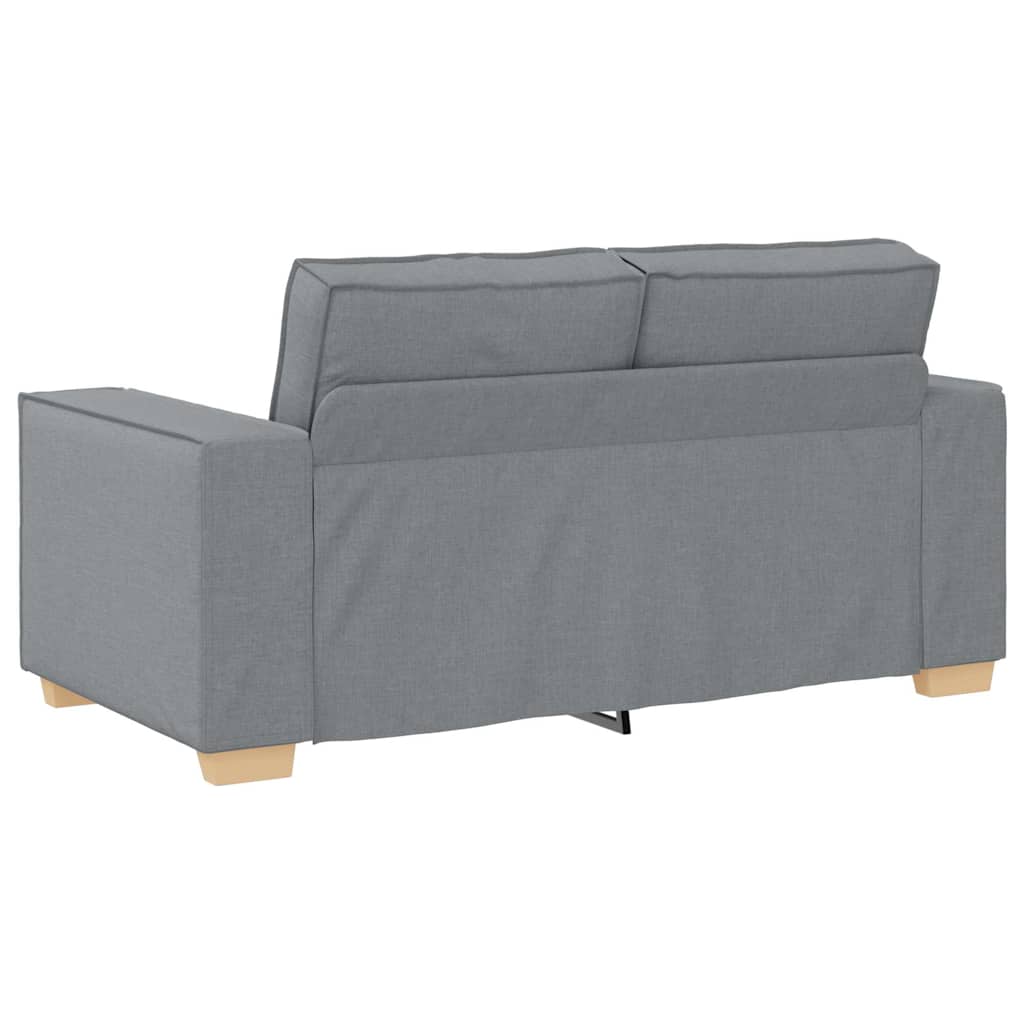 Sofa 3 pcs Svijetlo siva 220 x 80 x 84 cm Platnasta tkanina
