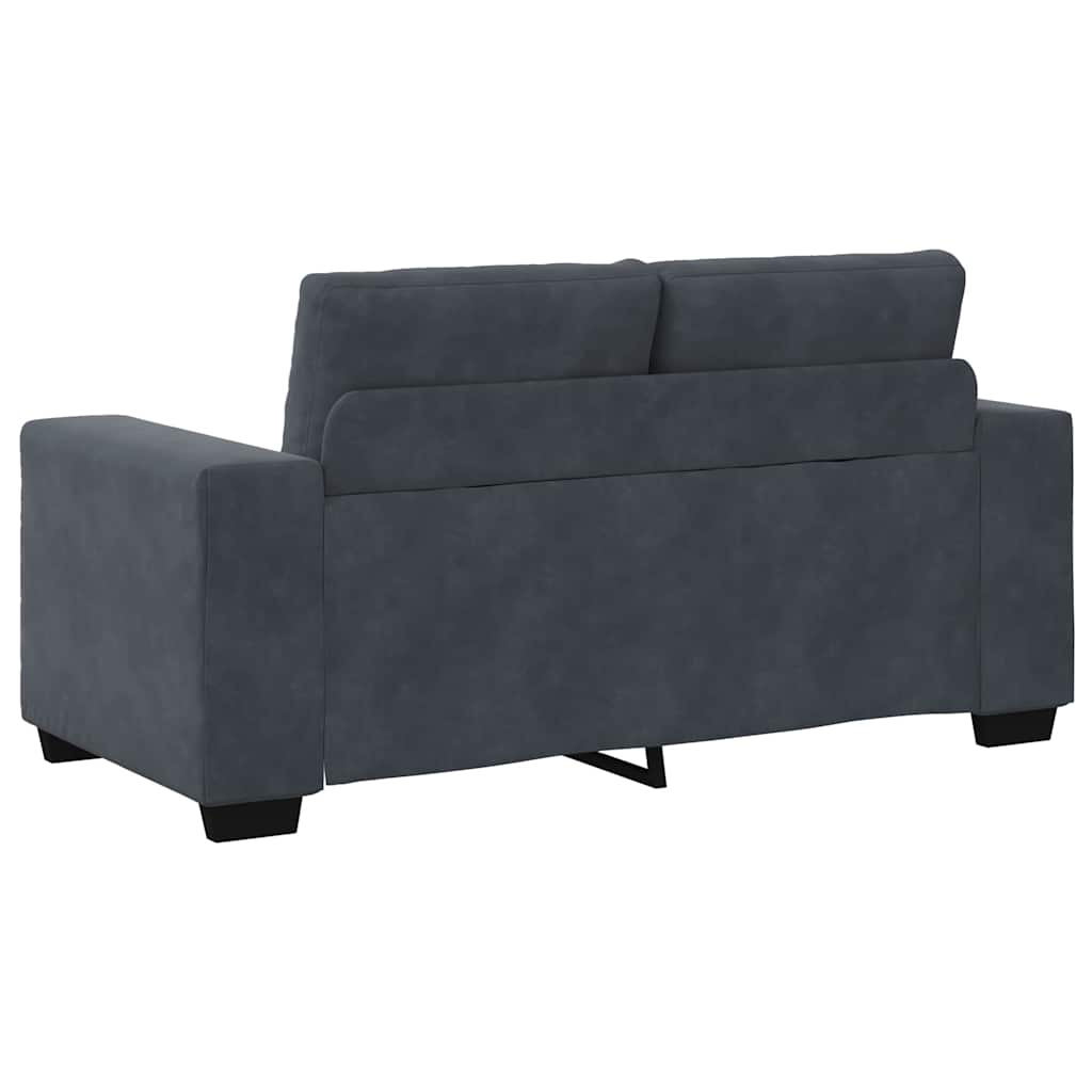 Set sofe 3 pcs Tamno siva 221 x 80 x 80 cm Baršun