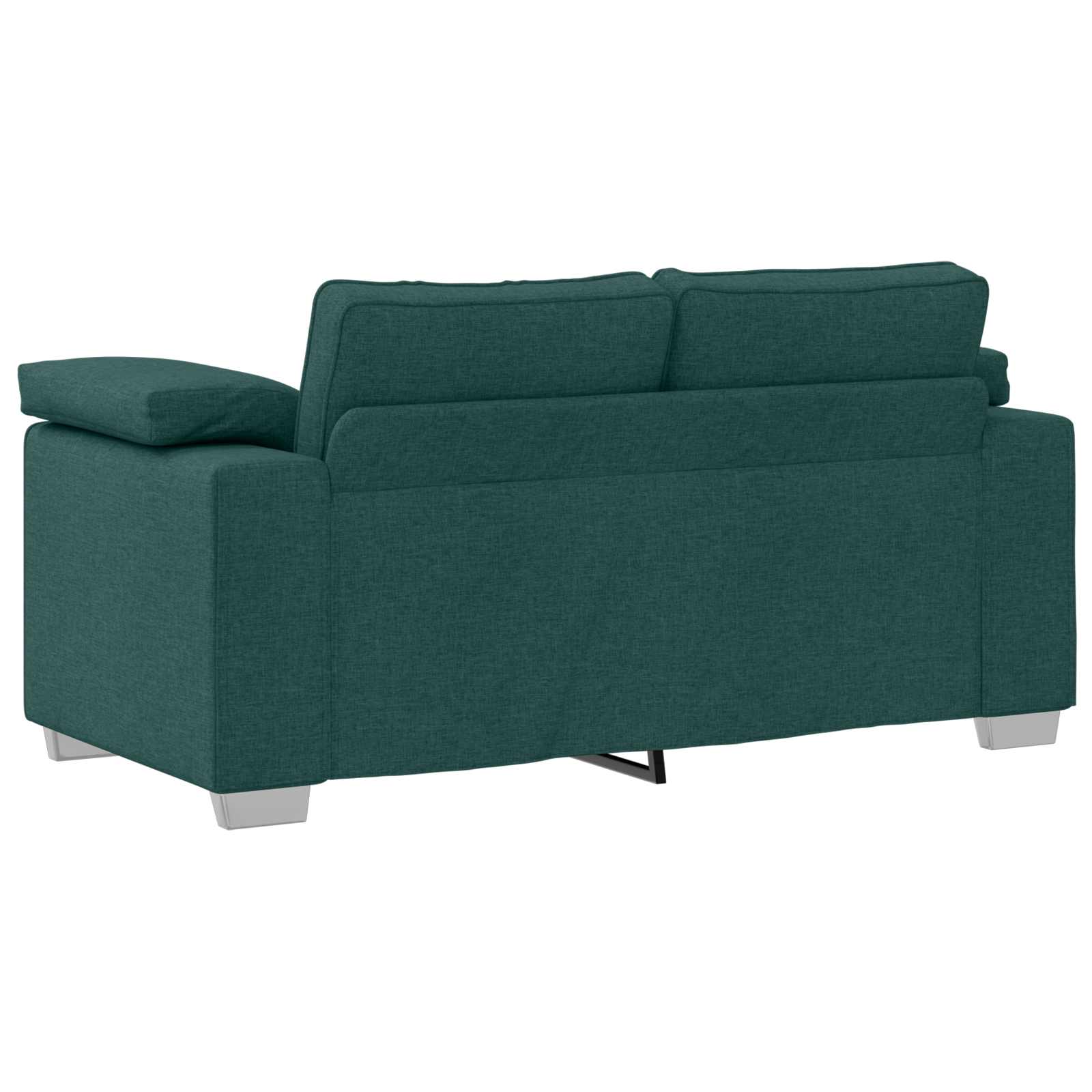 Sofa 2 pcs Tamnozelena 219 x 80 x 82 cm tkanina