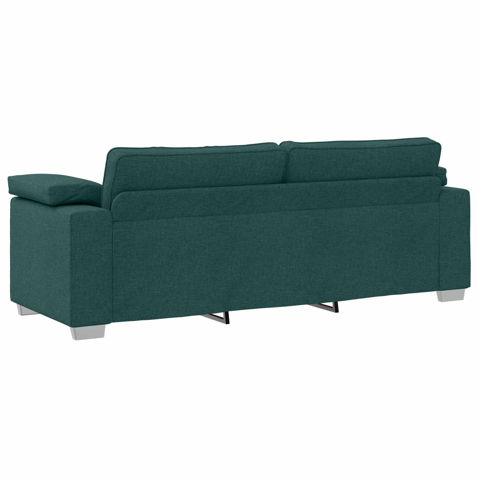 Sofa 2 pcs Tamnozelena 219 x 80 x 82 cm tkanina