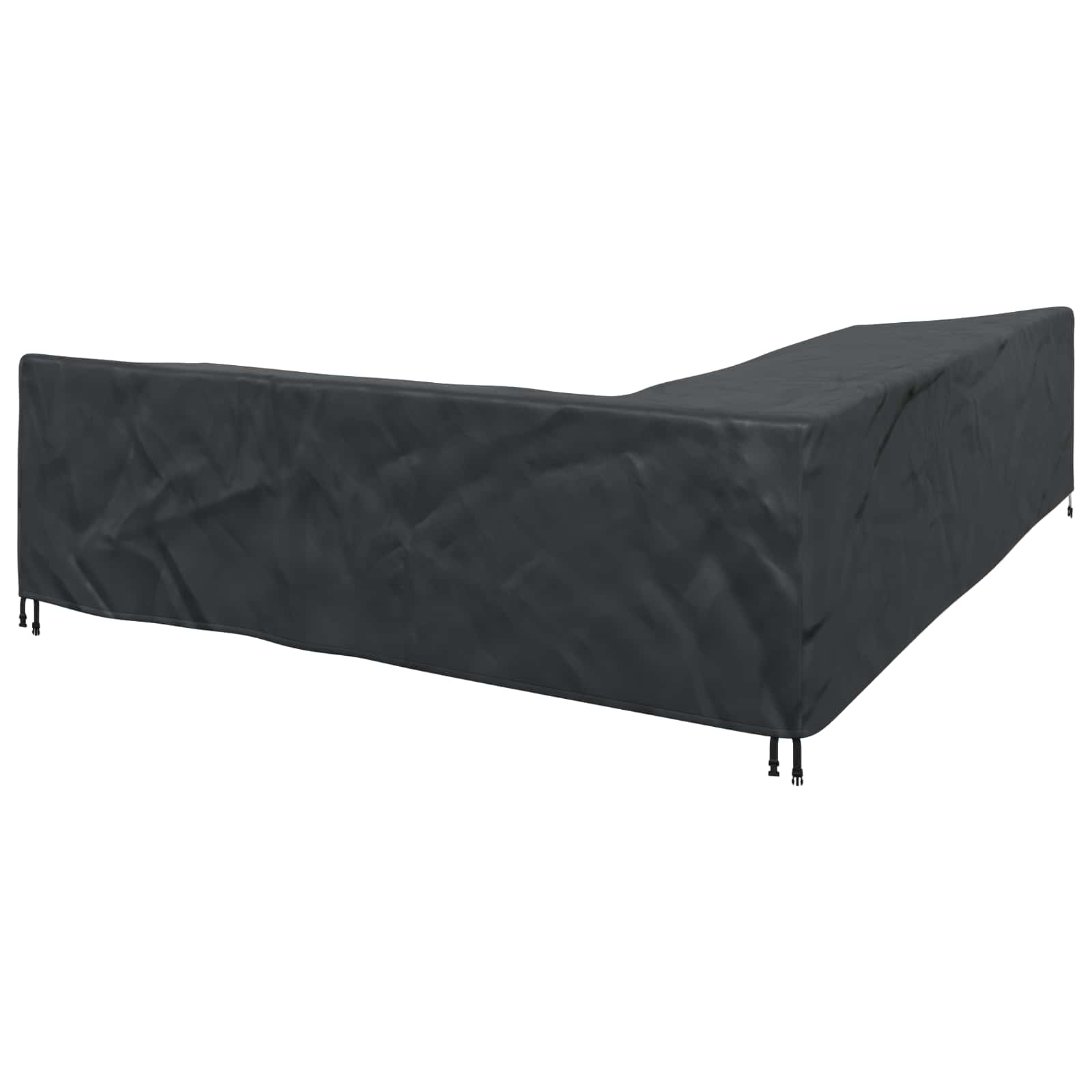 Pokrov za namještaj Crna 330 x 255 x 80 cm 210D Oxford tkanina