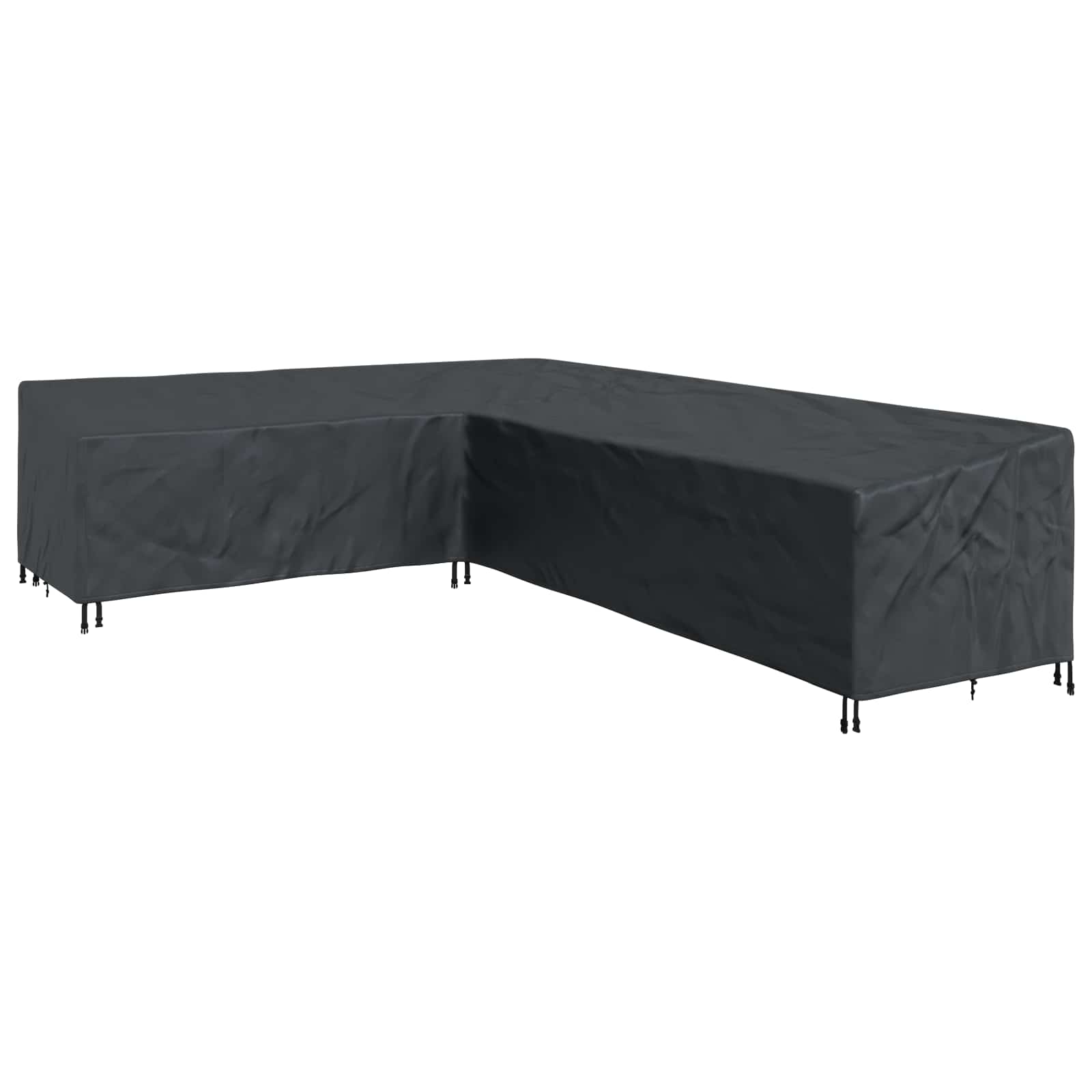 Pokrov za namještaj Crna 330 x 255 x 80 cm 210D Oxford tkanina