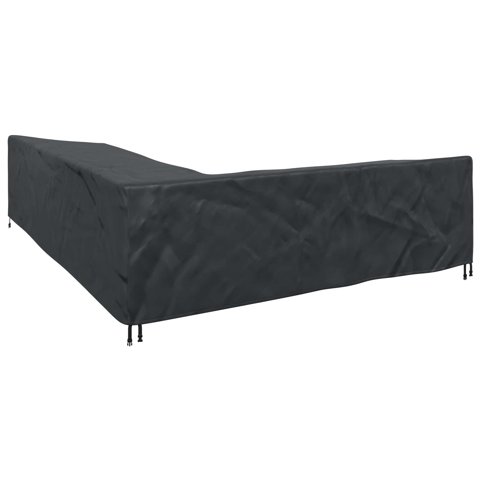 Pokrov za namještaj Crna 330 x 255 x 80 cm 210D Oxford tkanina