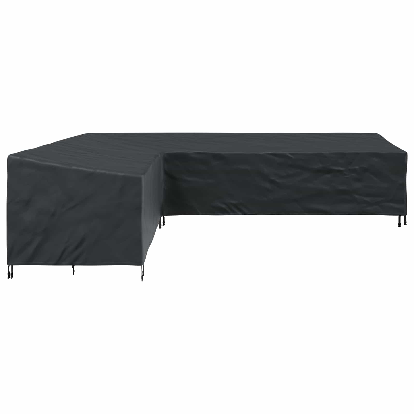 Pokrov za namještaj Crna 330 x 255 x 80 cm 210D Oxford tkanina