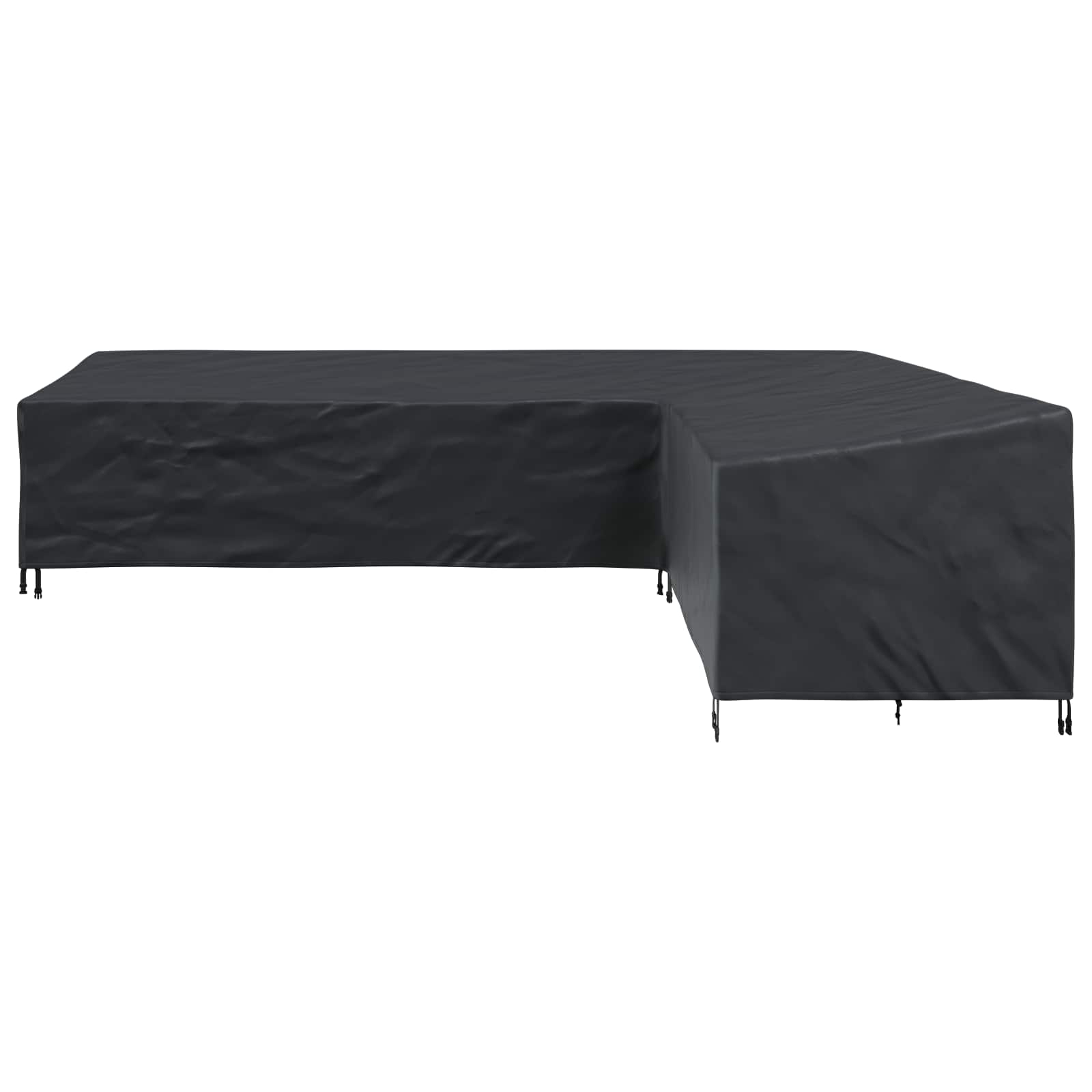 Pokrov za namještaj Crna 355 x 275 x 80 cm 210D Oxford tkanina