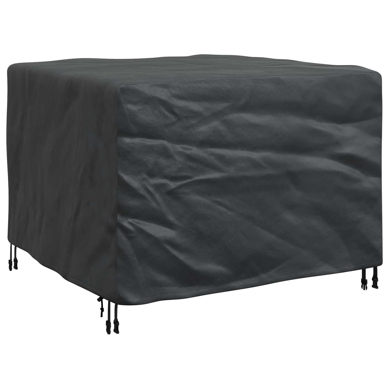 Pokrov za namještaj Jednobojno Crna 113 x 113 x 73 cm 210D