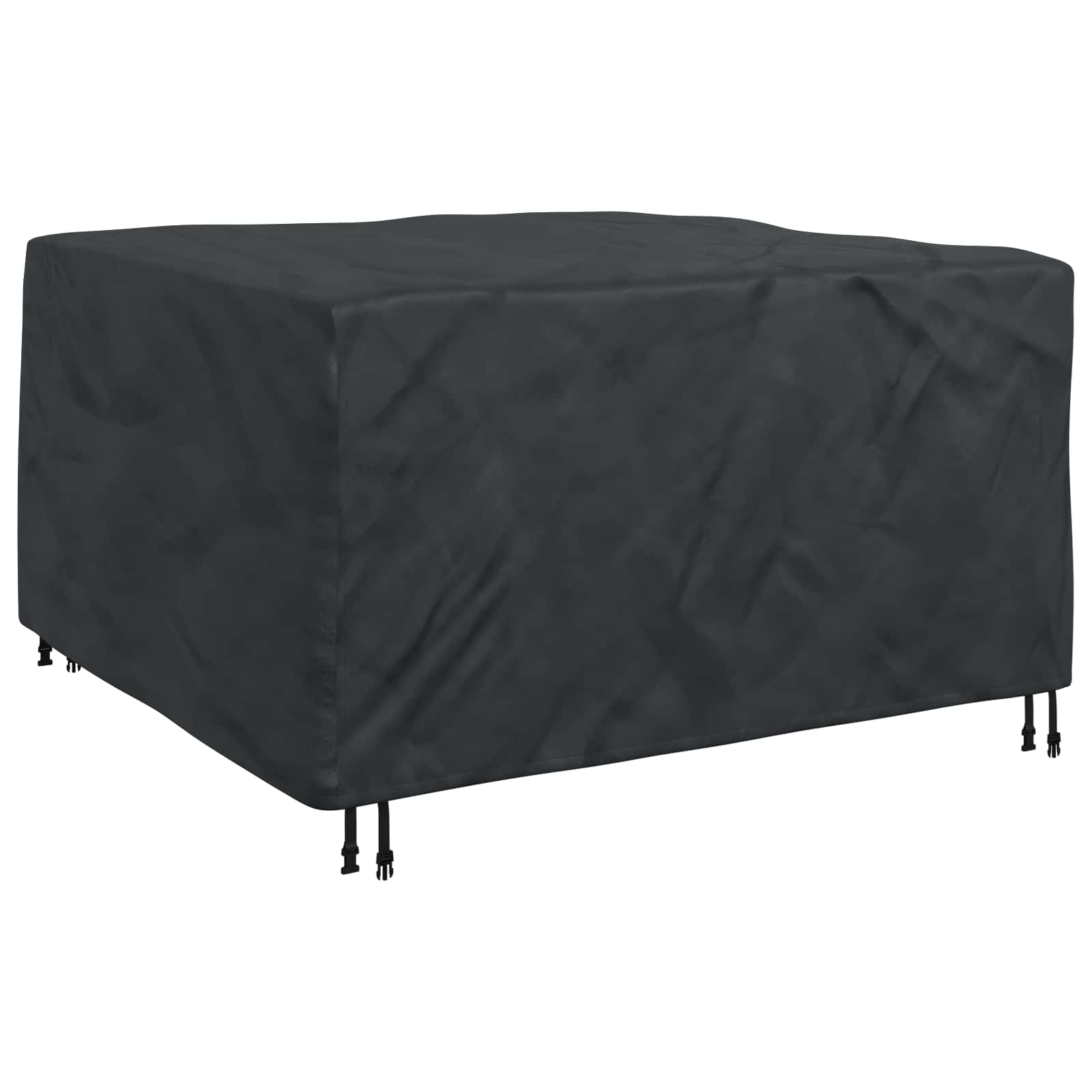 Pokrov za namještaj Jednobojno Crna 150 x 150 x 75 cm 420D