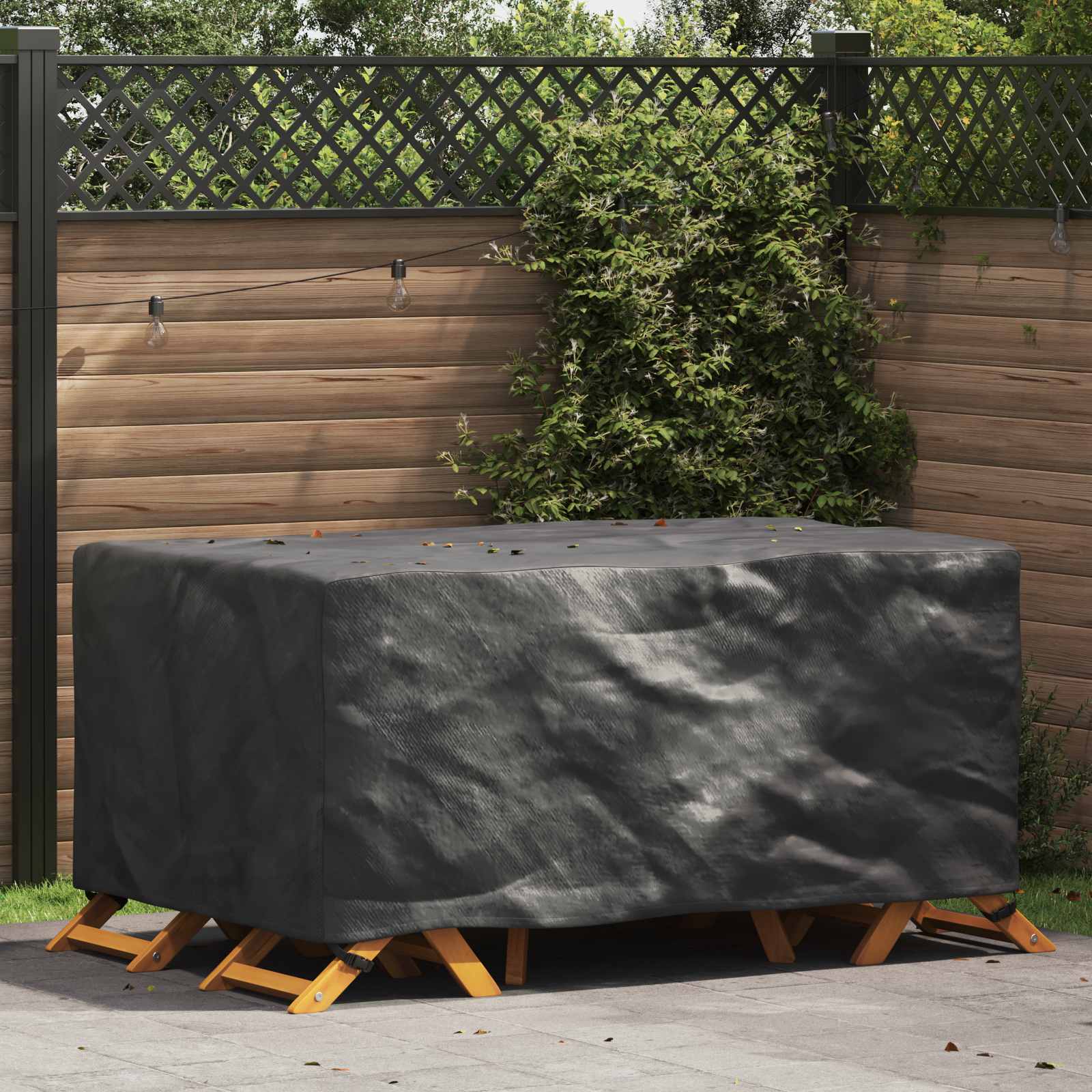Pokrov za namještaj Jednobojno Crna 172 x 113 x 73 cm 210D