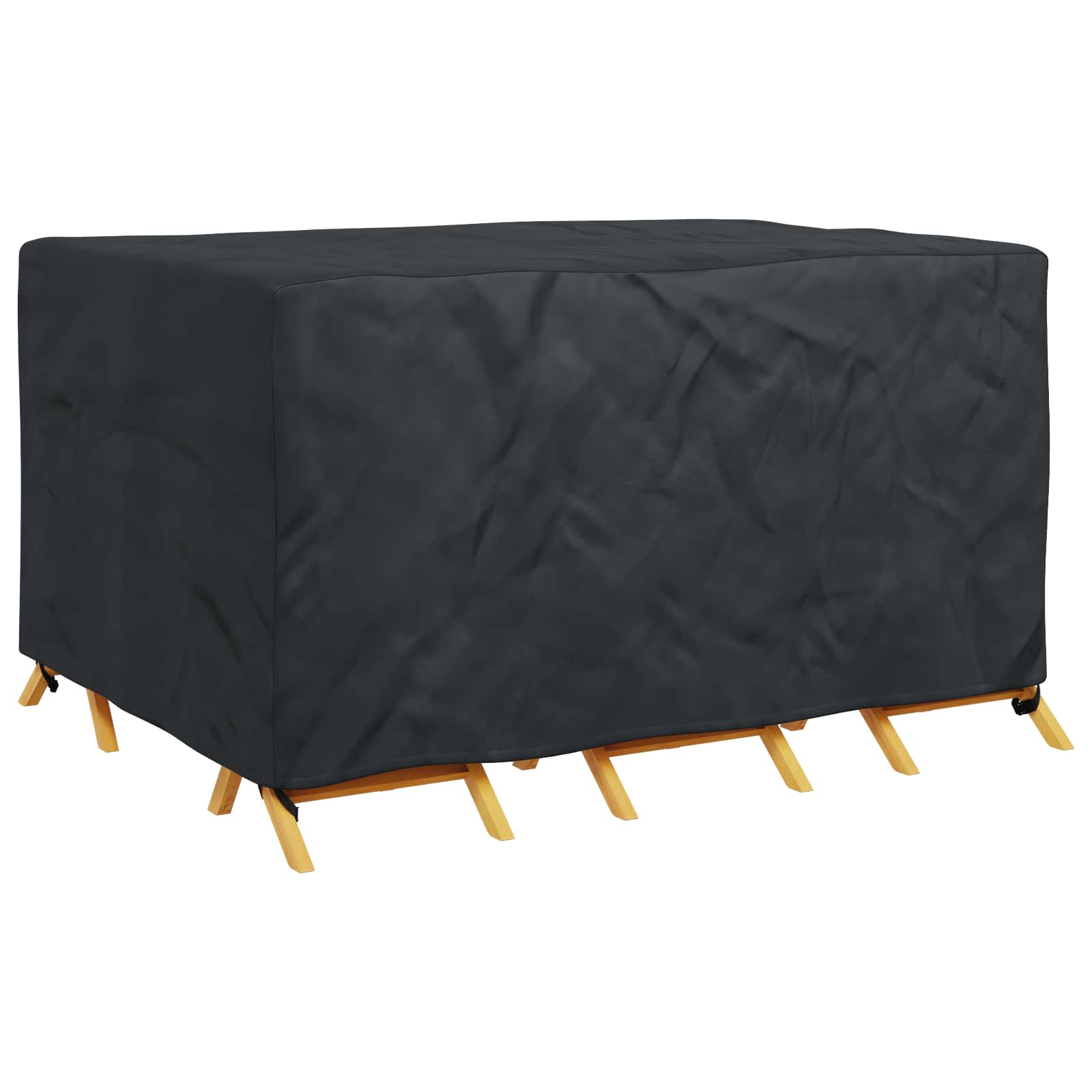 Pokrov za namještaj Jednobojno Crna 180 x 150 x 85 cm 600D