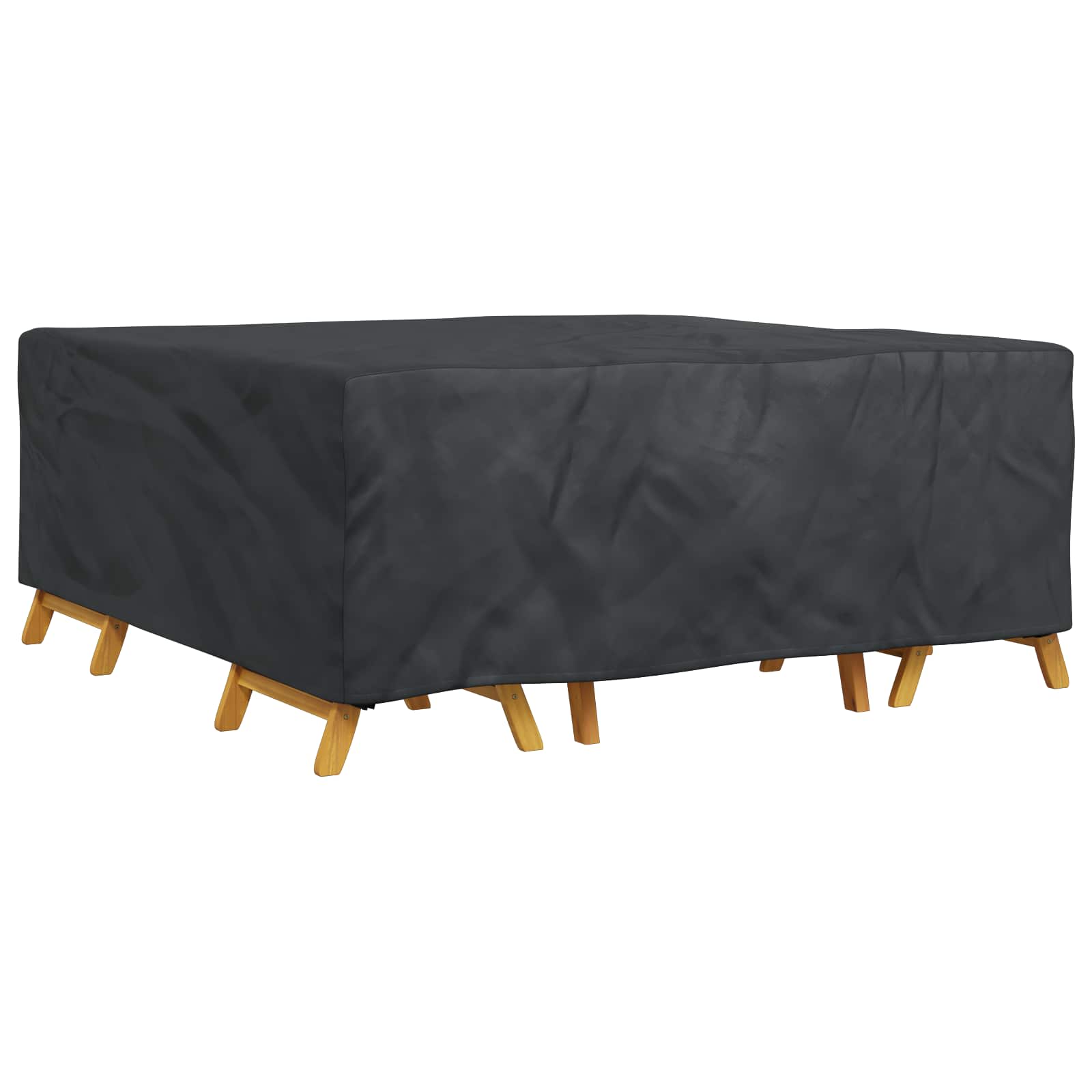 Pokrov za namještaj Jednobojno Crna 200 x 190 x 85 cm 600D