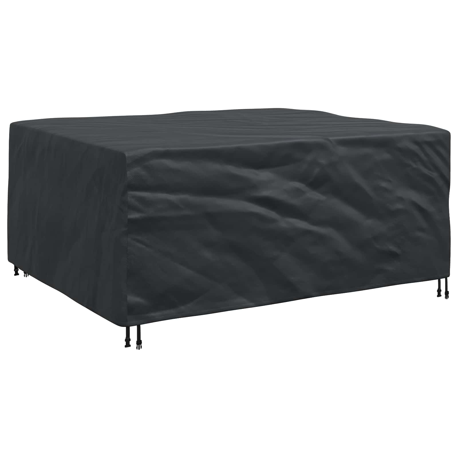 Pokrov za namještaj Jednobojno Crna 200 x 150 x 85 cm 210D