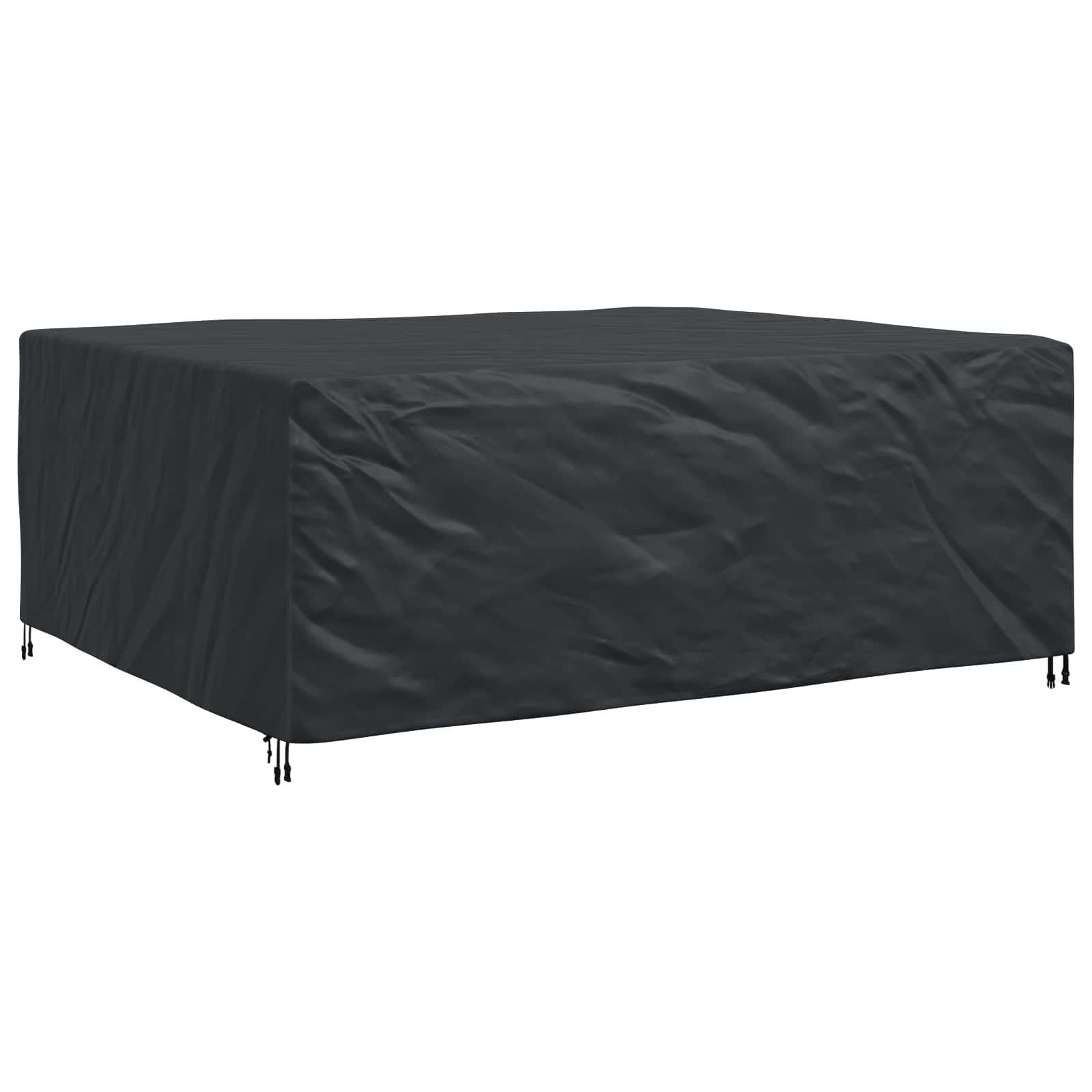 Pokrov za namještaj Jednobojno Crna 250 x 210 x 90 cm 420D