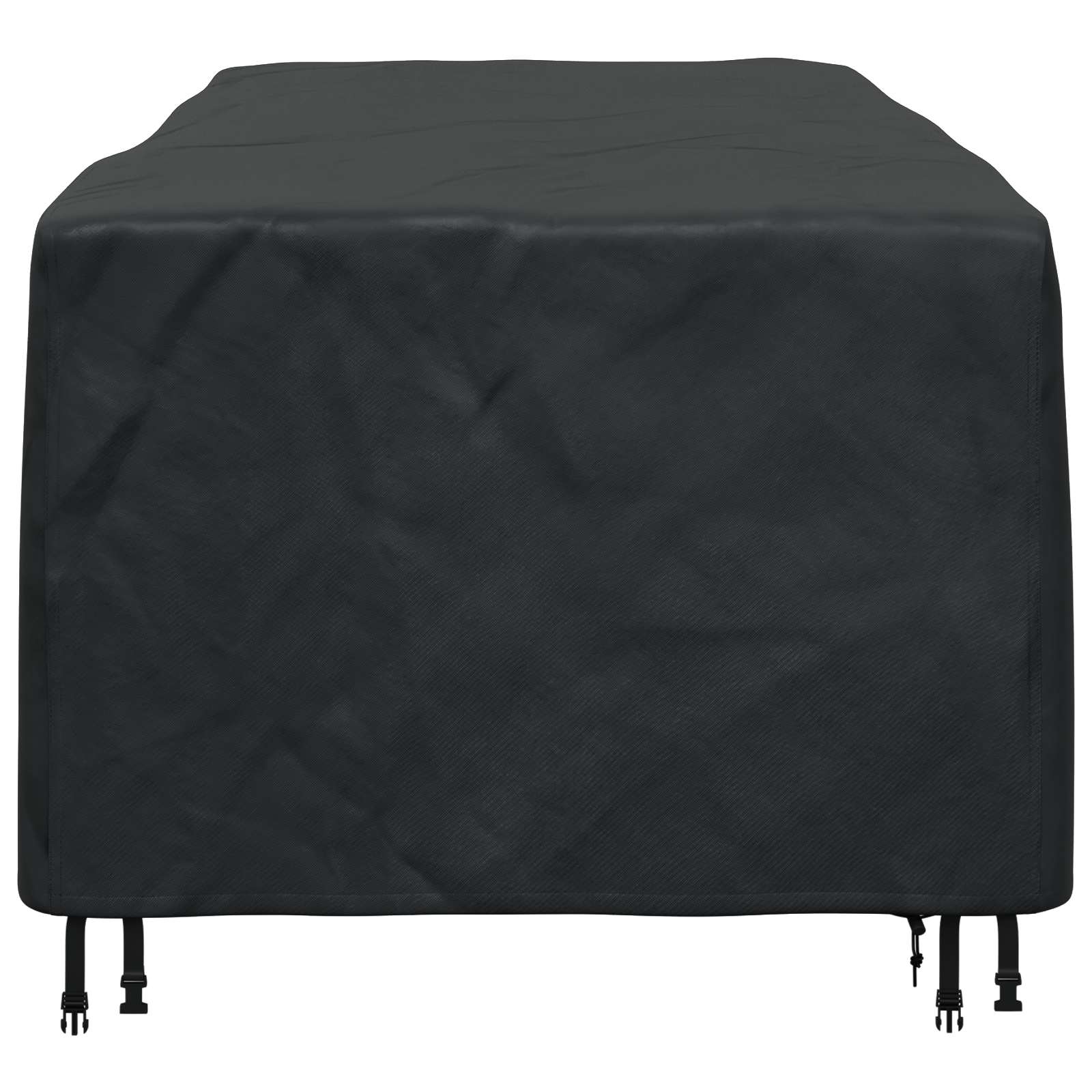 Pokrov za namještaj Jednobojno Crna 270 x 110 x 70 cm 210D