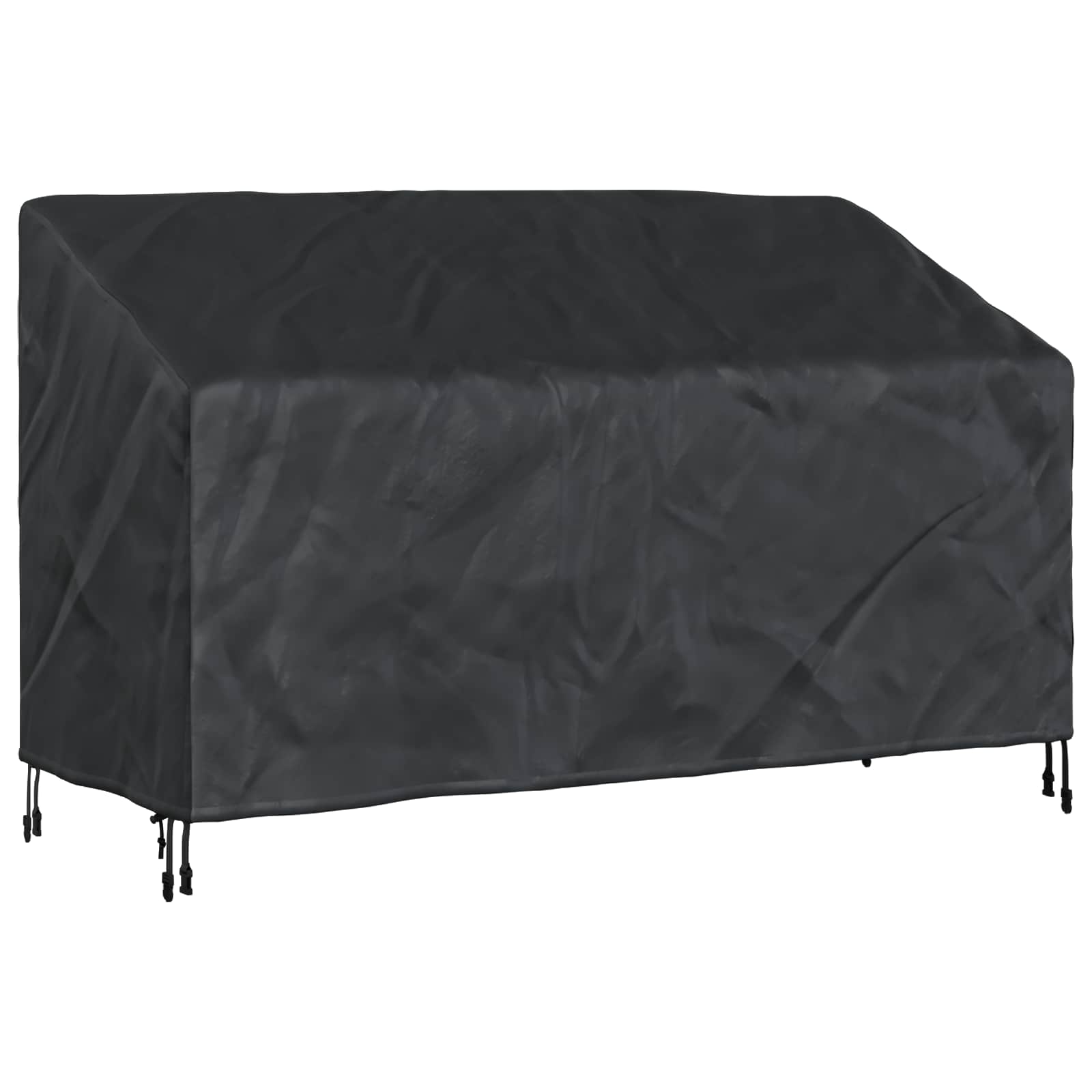 Pokrivač za vrtnu klupu 165 x 70 x 65 / 94 cm 210D Oxford tkanina