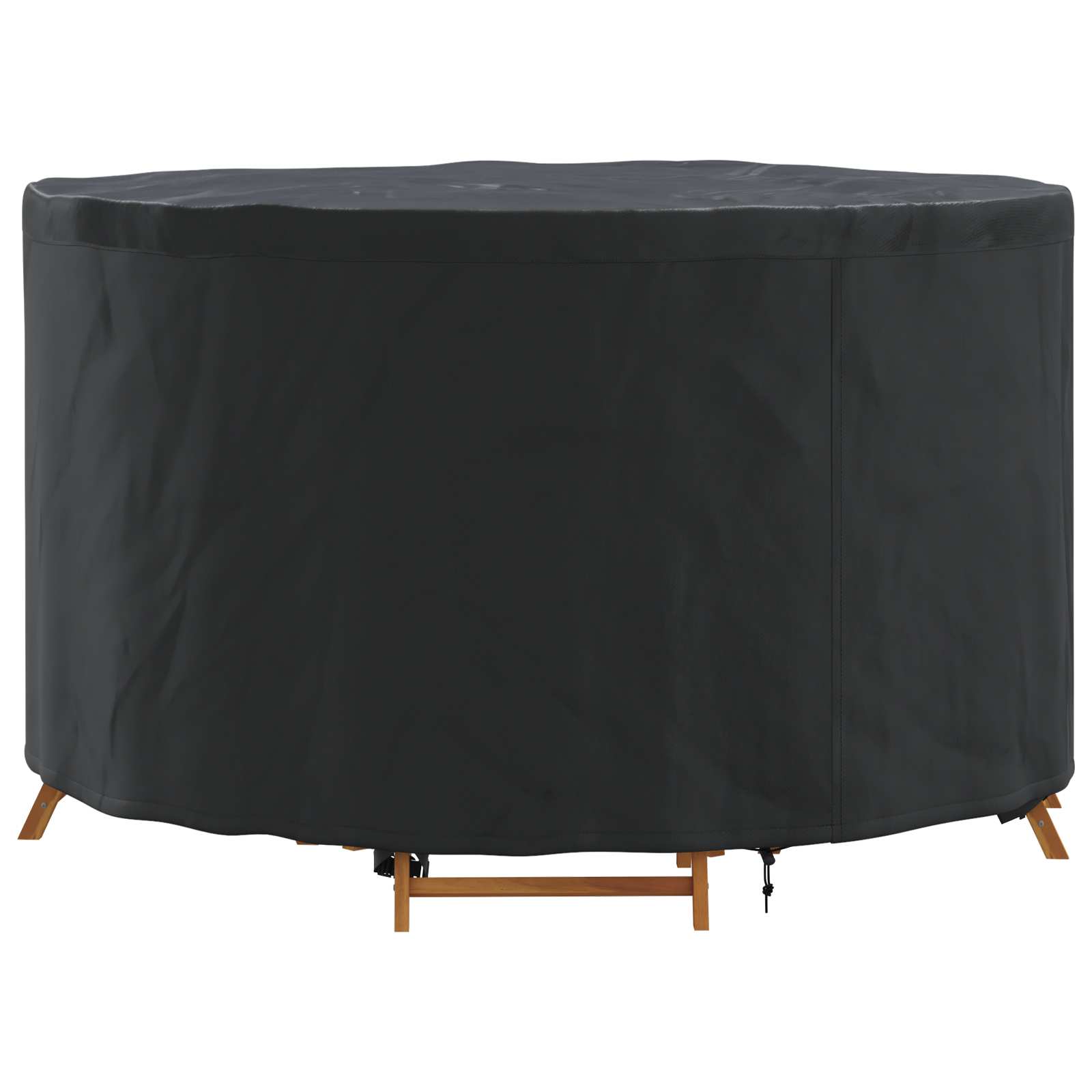 Pokrov za namještaj Crna 128 x 128 x 71 cm 210D Oxford tkanina