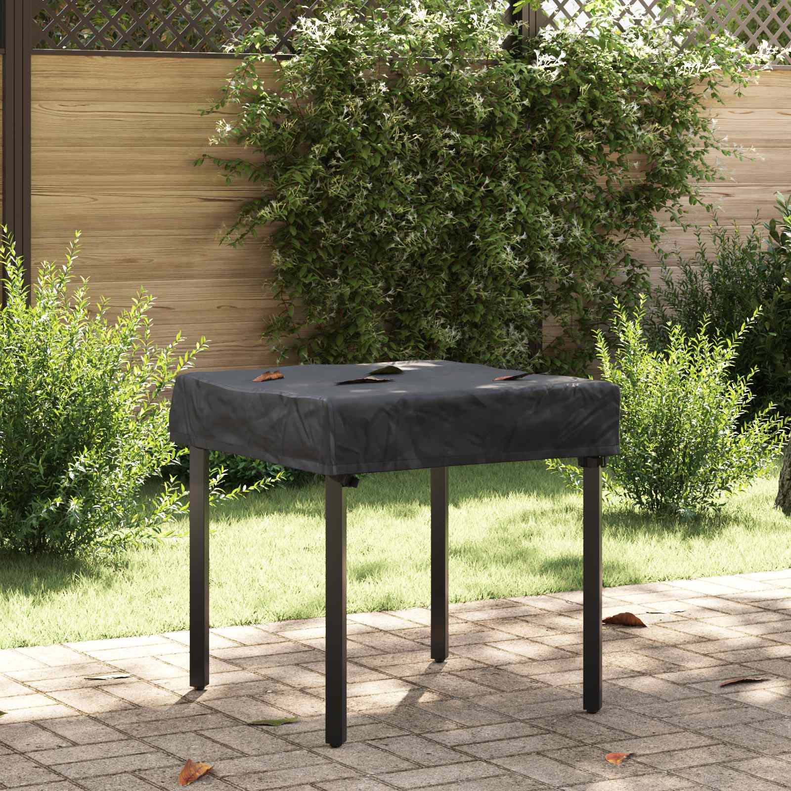 Pokrov za stol Crna 62 x 62 x 15 cm 600D Oxford tkanina