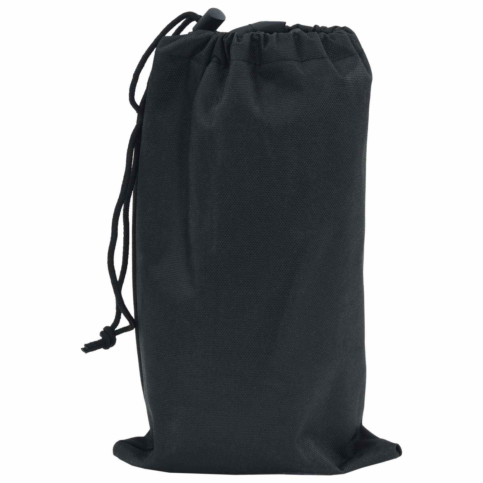 Pokrov za stol Jednobojno Crna 122 x 72 x 15 cm tkanina