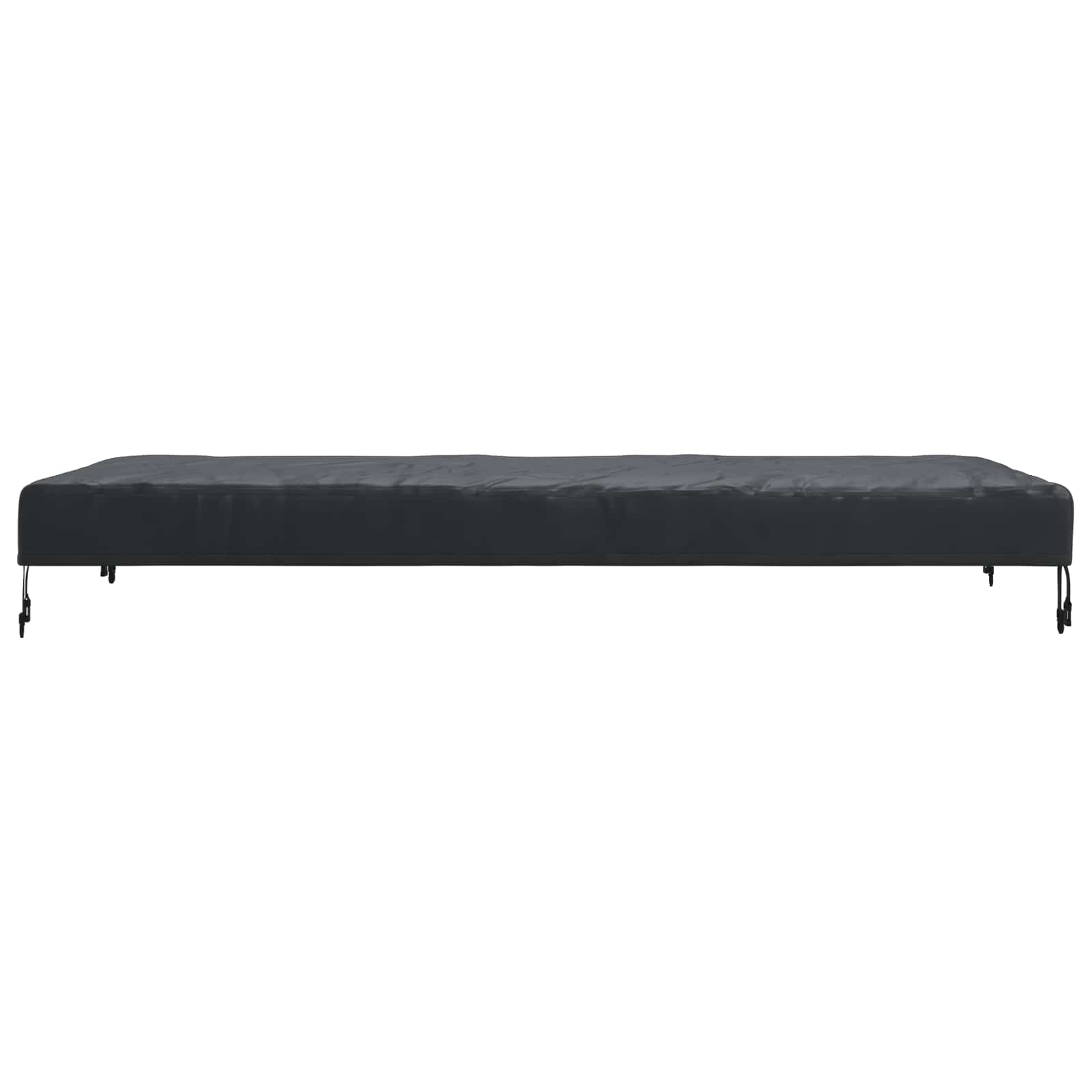 Pokrov za stol Jednobojno Crna 182 x 92 x 15 cm tkanina