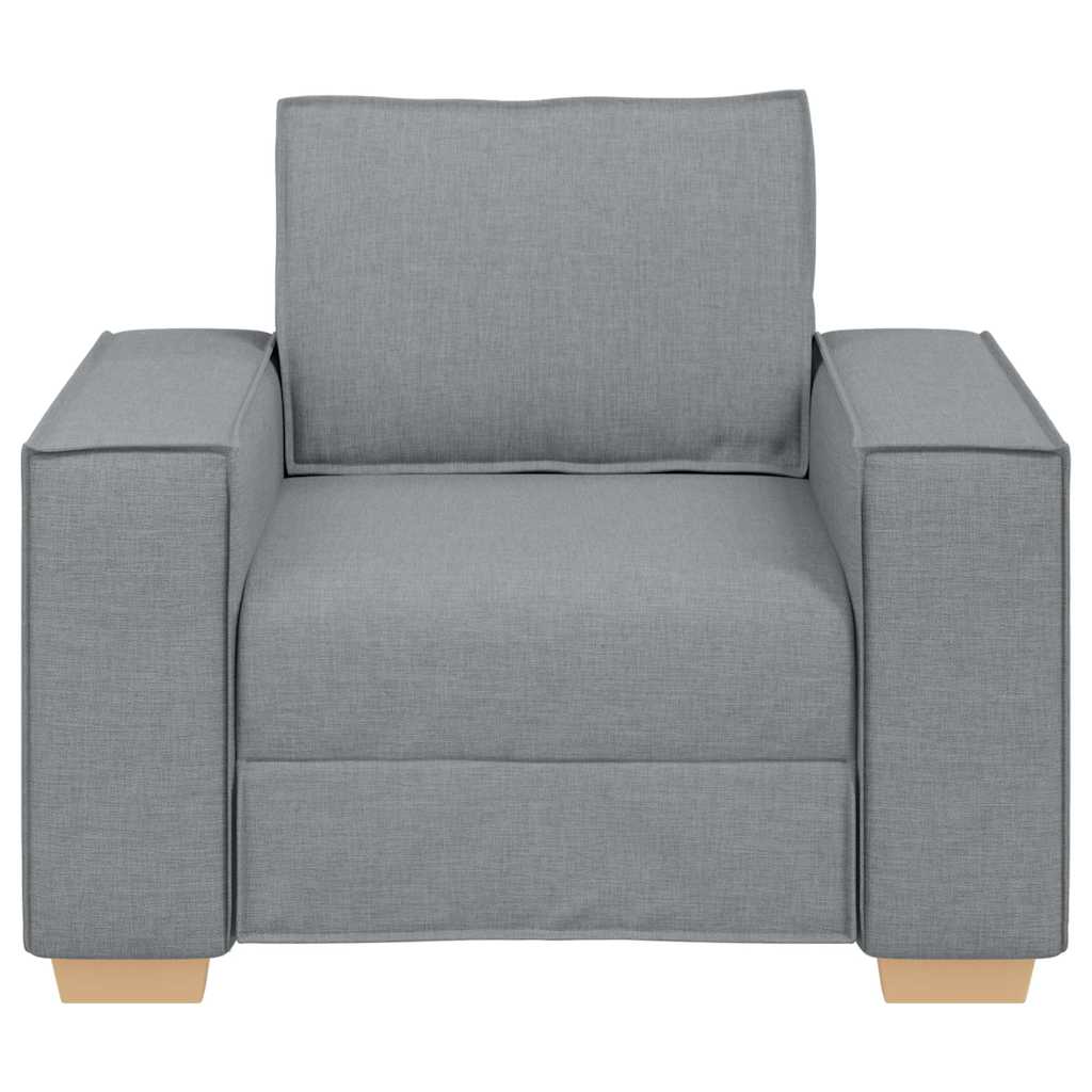 Sofa fotelja svijetlo siva 100x78x84 cm tkanina
