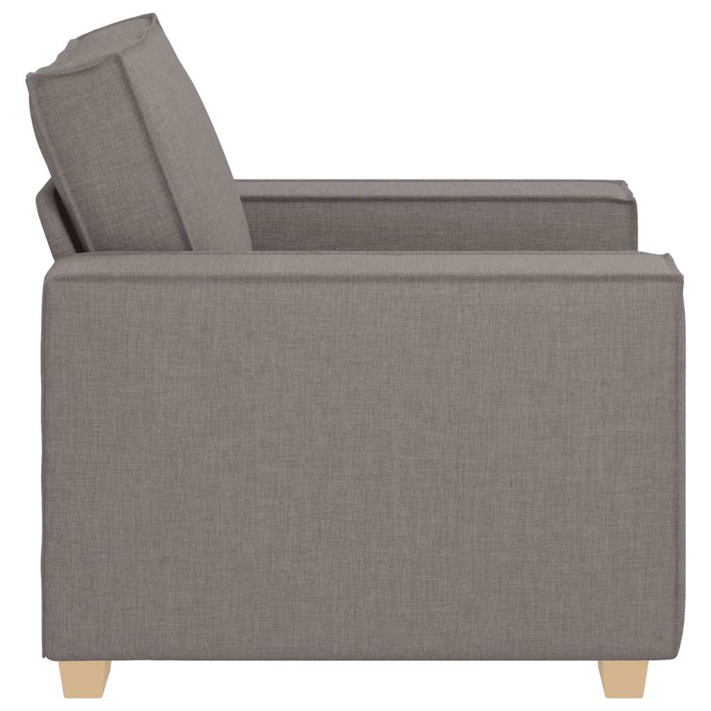 Sofa fotelja taupe 100x78x84 cm tkanina