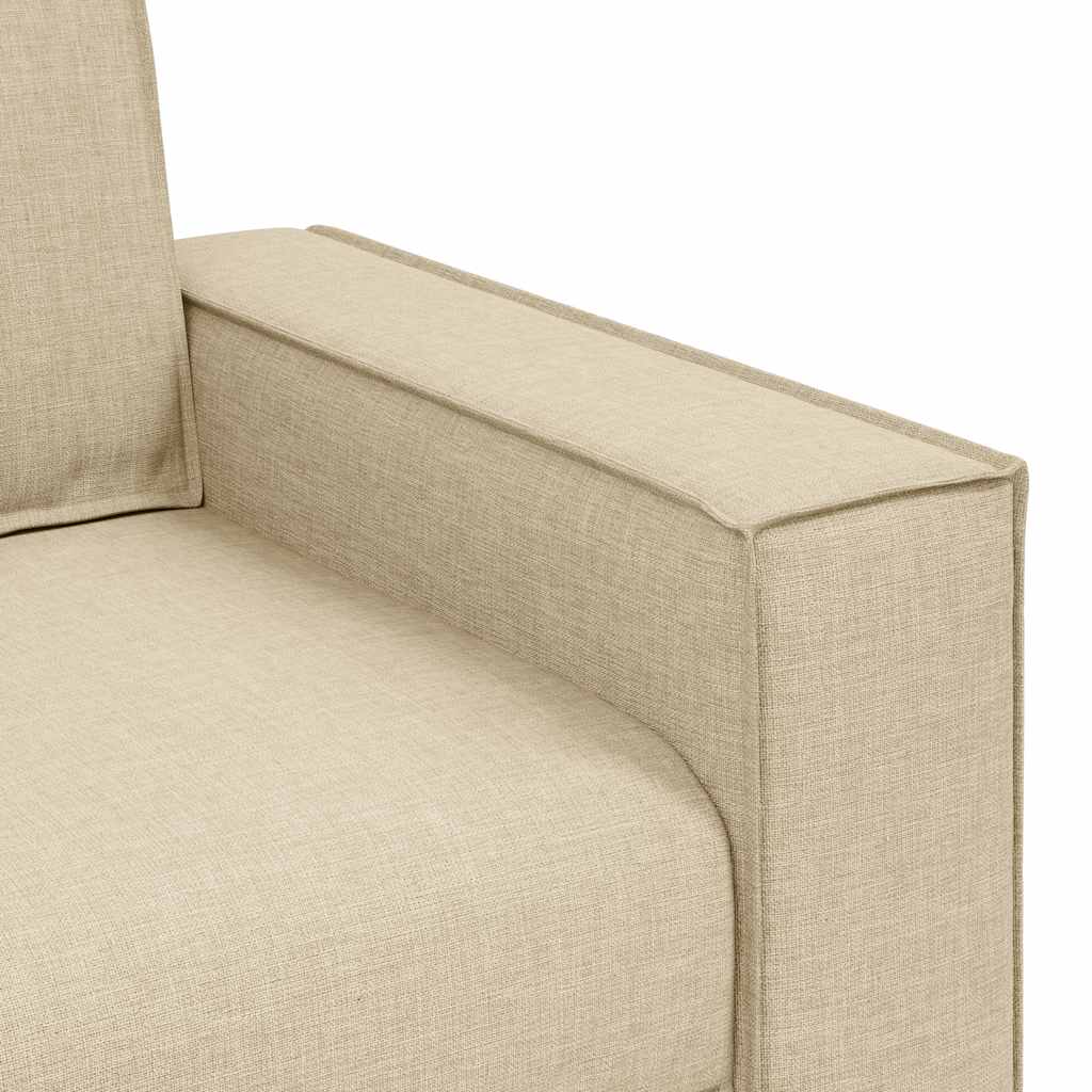Sofa fotelja krem 100x78x84 cm tkanina