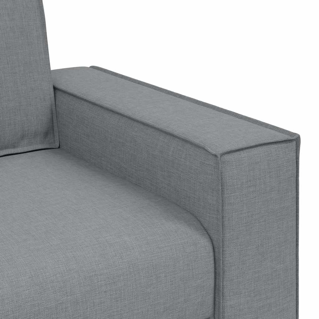Dvosjed Sofa Svijetlo siva 160x78x84 cm Tkanina