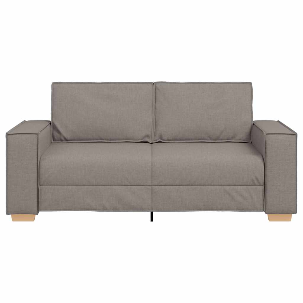 Dvosjed Kauč Taupe 180x78x84 cm Tkanina