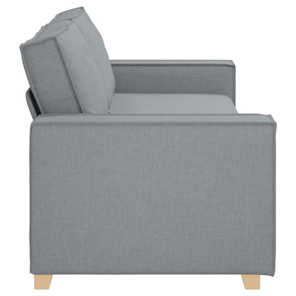 Trosjed Svijetlo siva 220x78x84 cm Tkanina