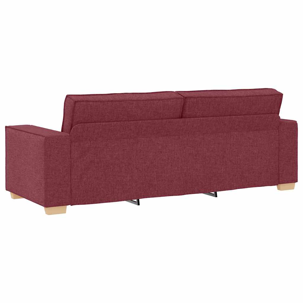 Trosjed Kauč Vino Crvena 180 cm Tkanina