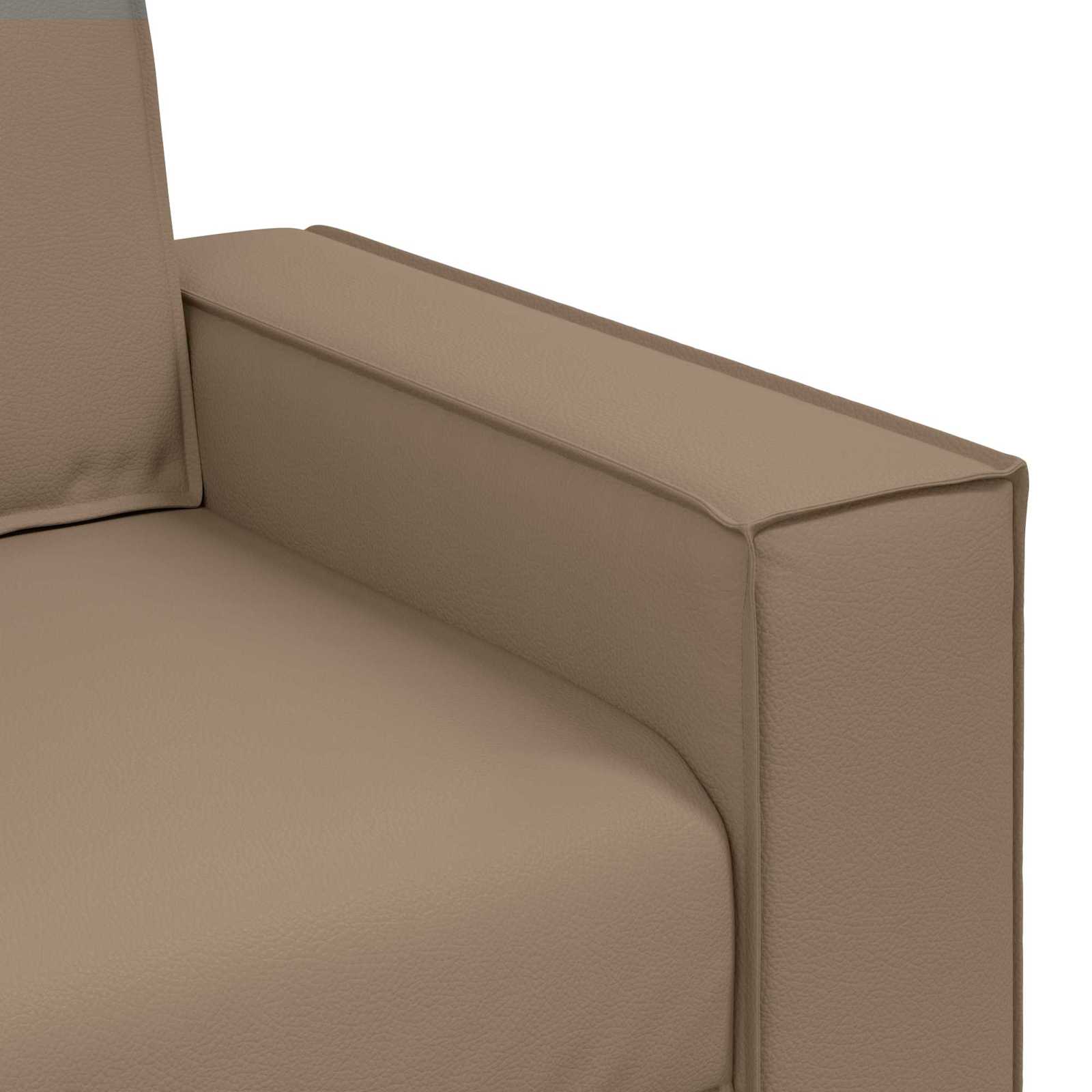 Sofa stolica Boja cappuccina 100 cm Lažna koža