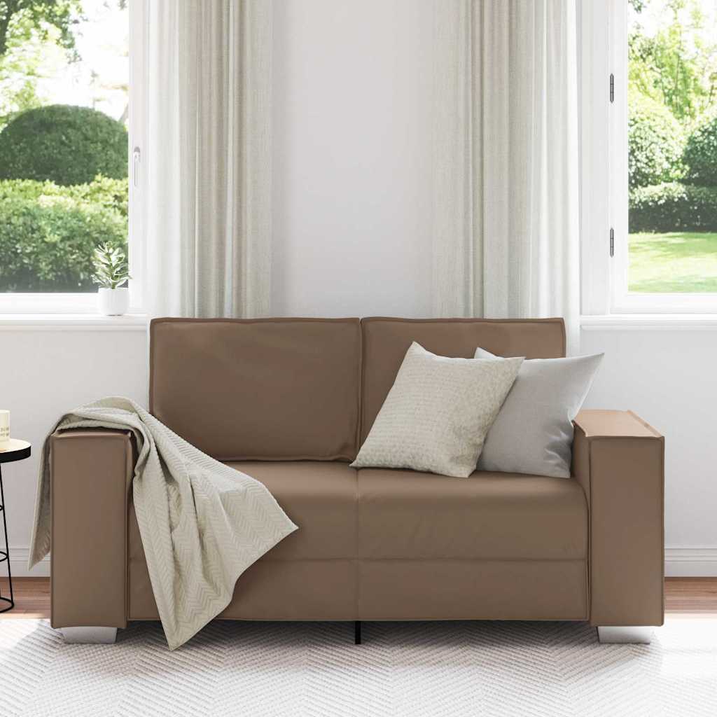 Dvosjed Boja cappuccina 160 cm Lažna koža