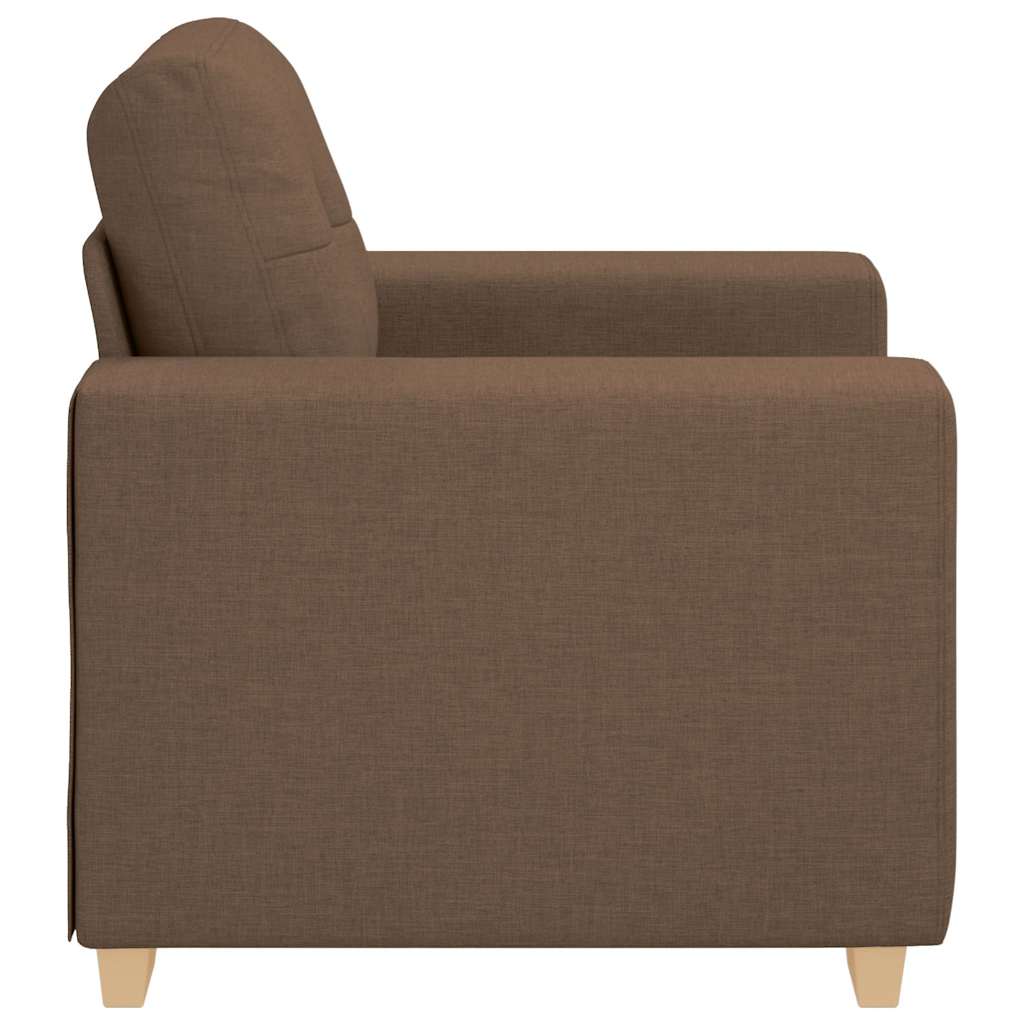 Sofa fotelja smeđa 100x78x80 cm tkanina