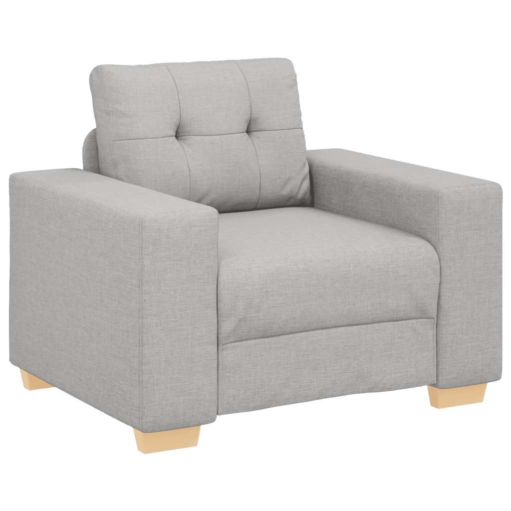 Sofa fotelja siva 100x78x80 cm tkanina