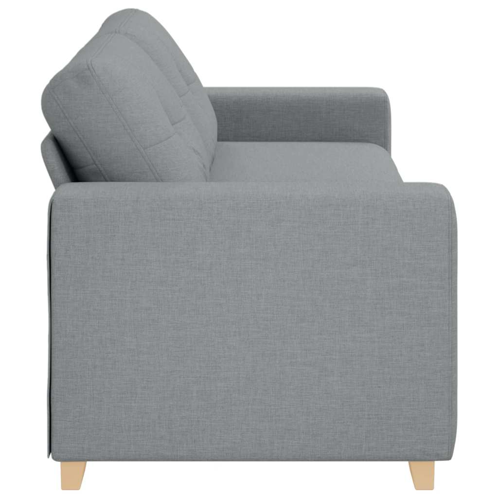 Trosjed Sofa Svijetlo siva 220x78x80 cm Tkanina