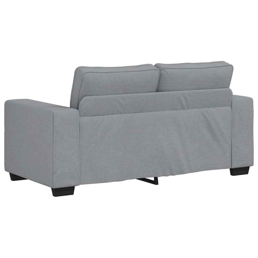 Dvosjed Sofa Svijetlosiva 160x77x82 cm Tkanina