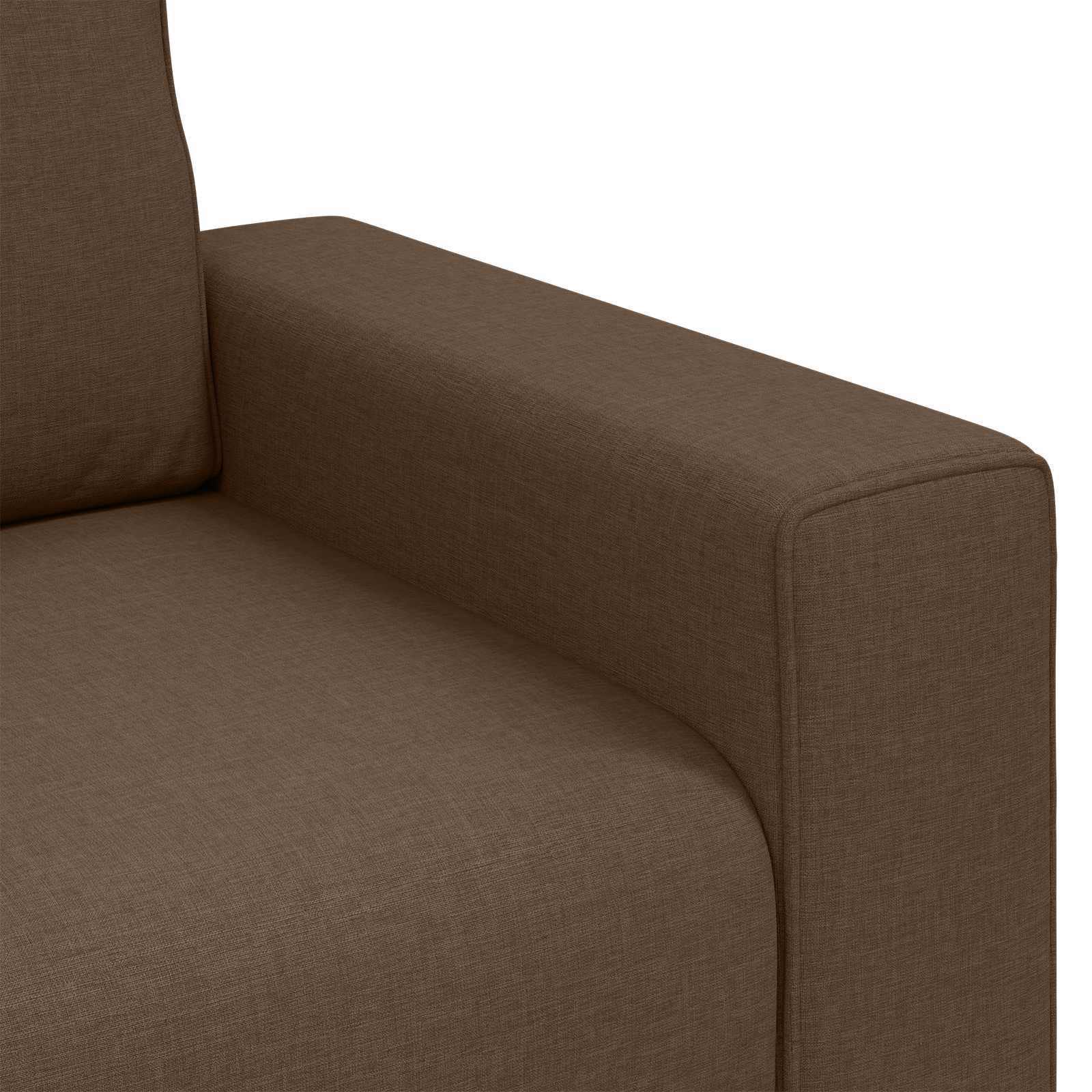 Sofa stolica Smeđa 100 cm tkanina
