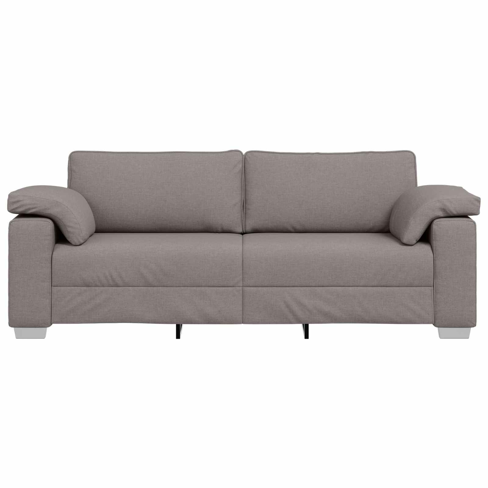 Sofa za 3 osobe Sivo-smeđa 220 cm tkanina