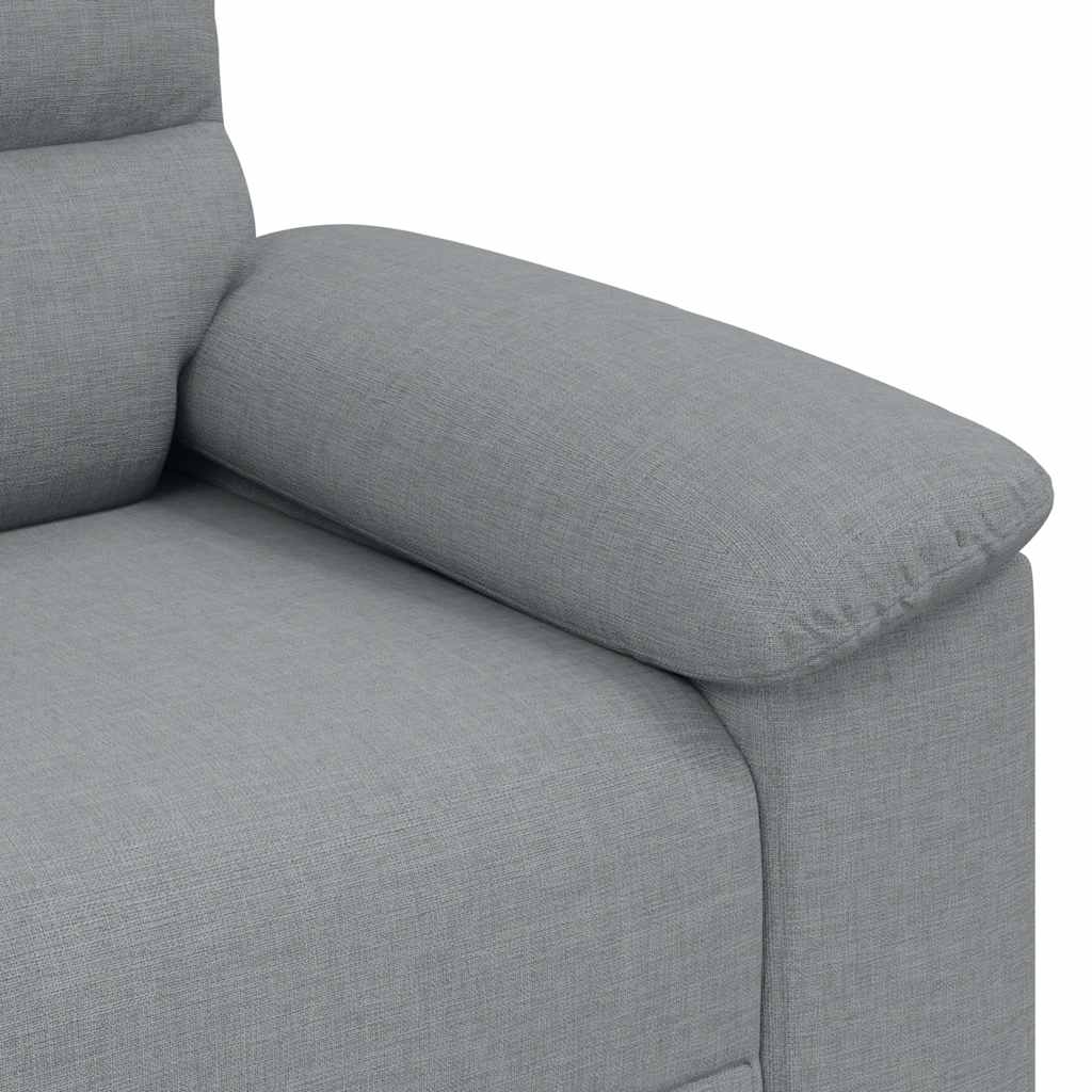 Sofa fotelja svijetlosiva 100x81x84 cm tkanina