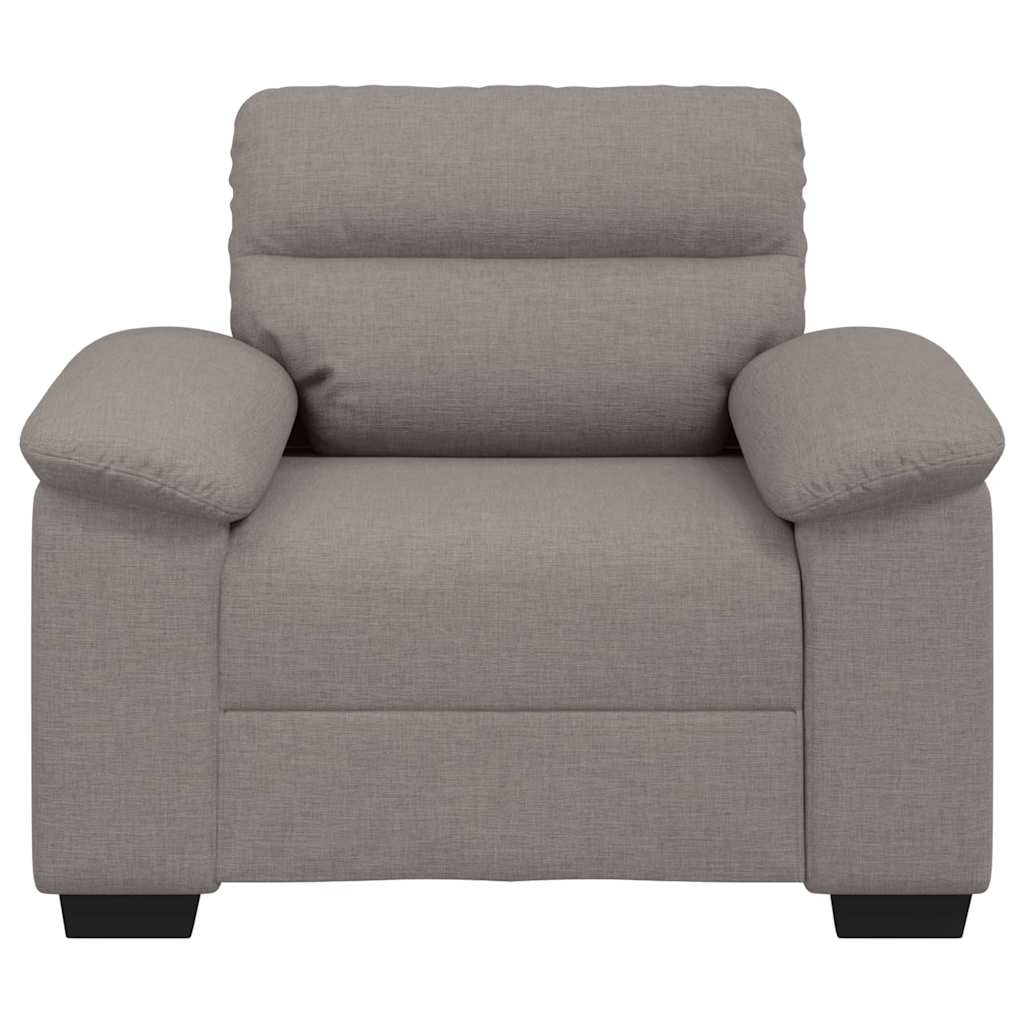 Sofa fotelja taupe 100x81x84 cm tkanina