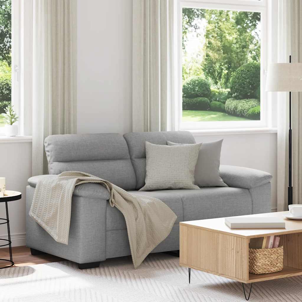 Dvosjed Sofa Oblačno Siva 160x81x84 cm Tkanina