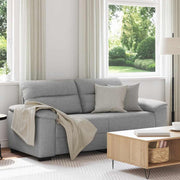 Dvosjed Sofa Oblačno Siva 180x81x84 cm Tkanina
